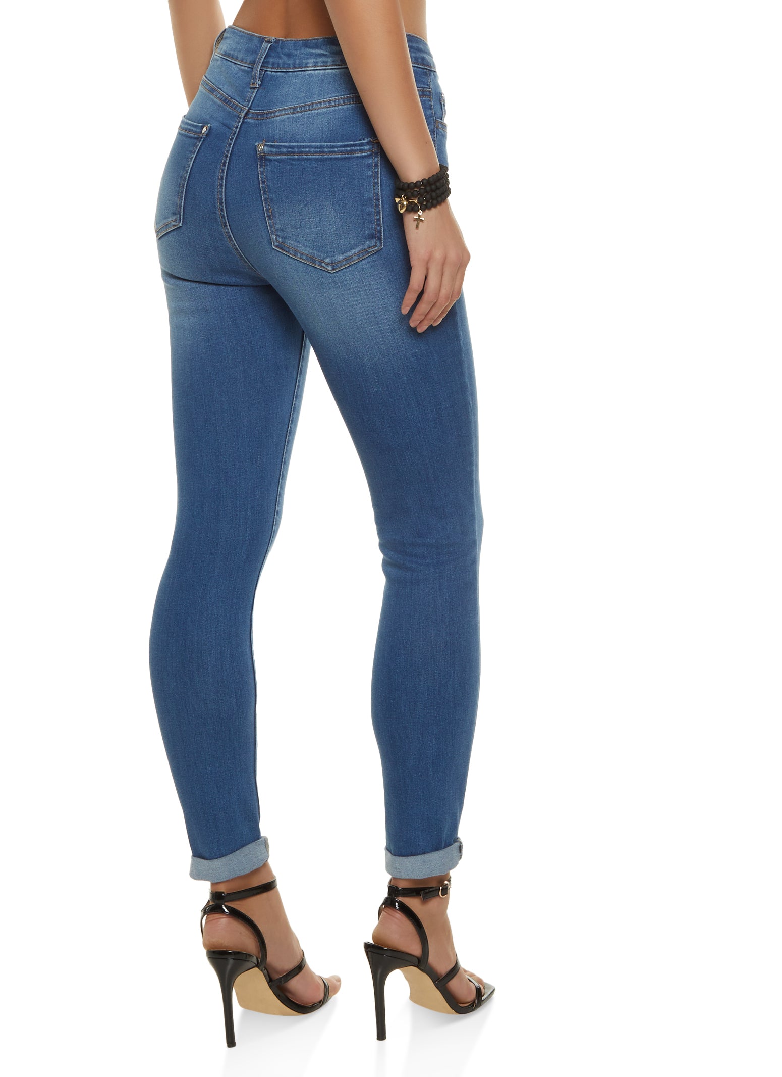 WAX Basic High Waisted Skinny Jeans
