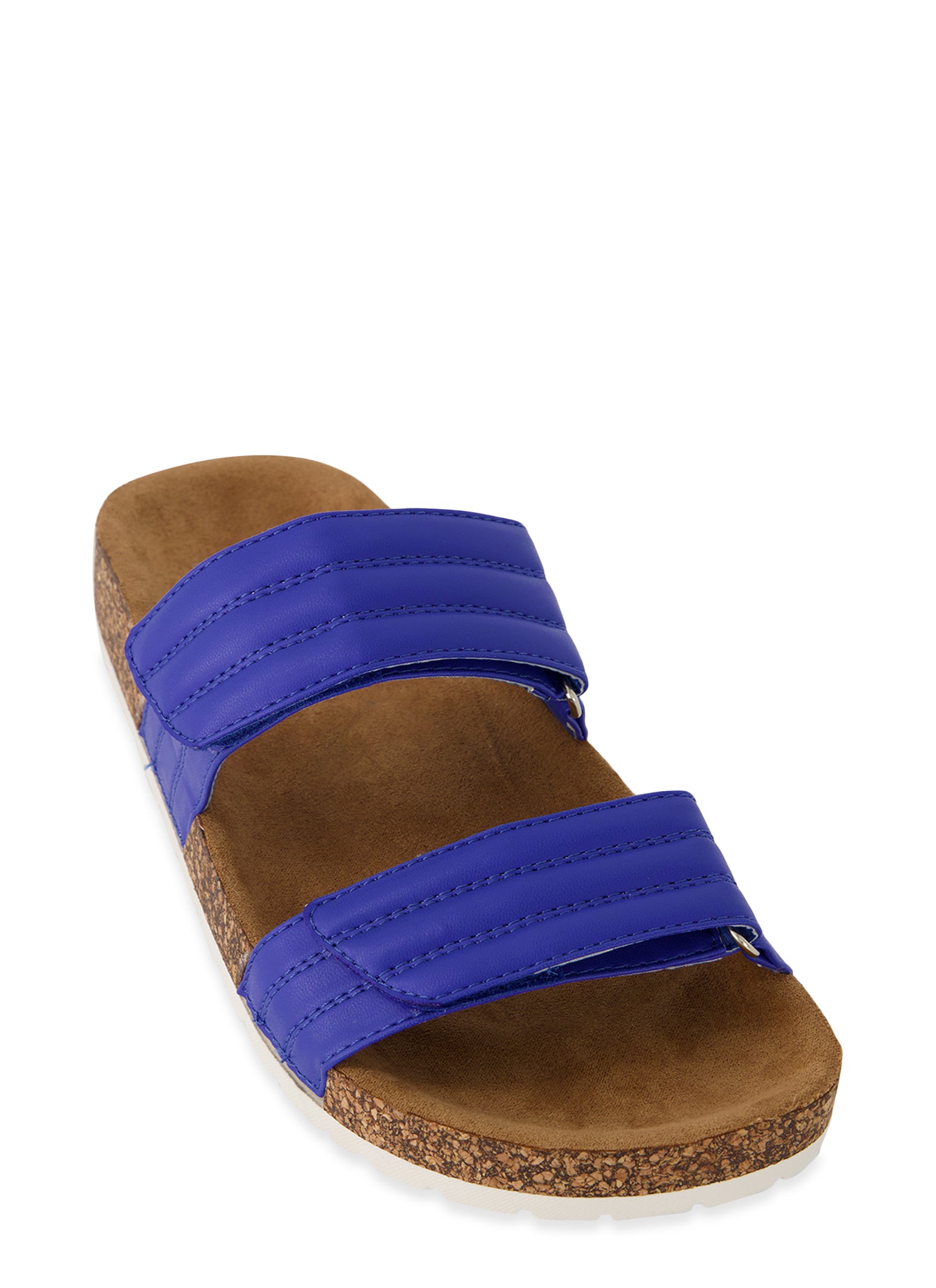 Slides with velcro strap hot sale