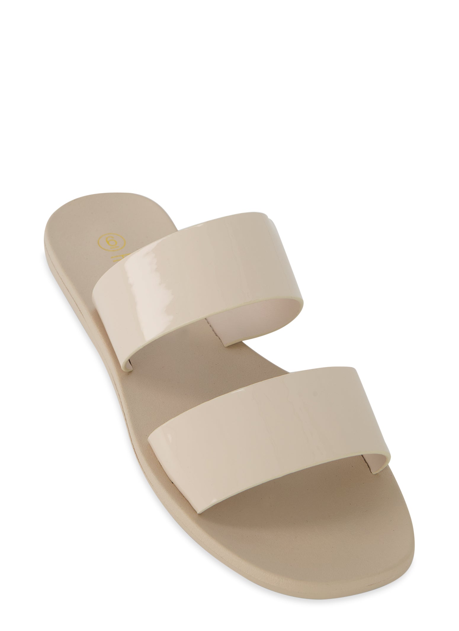 Double band clearance flat sandals