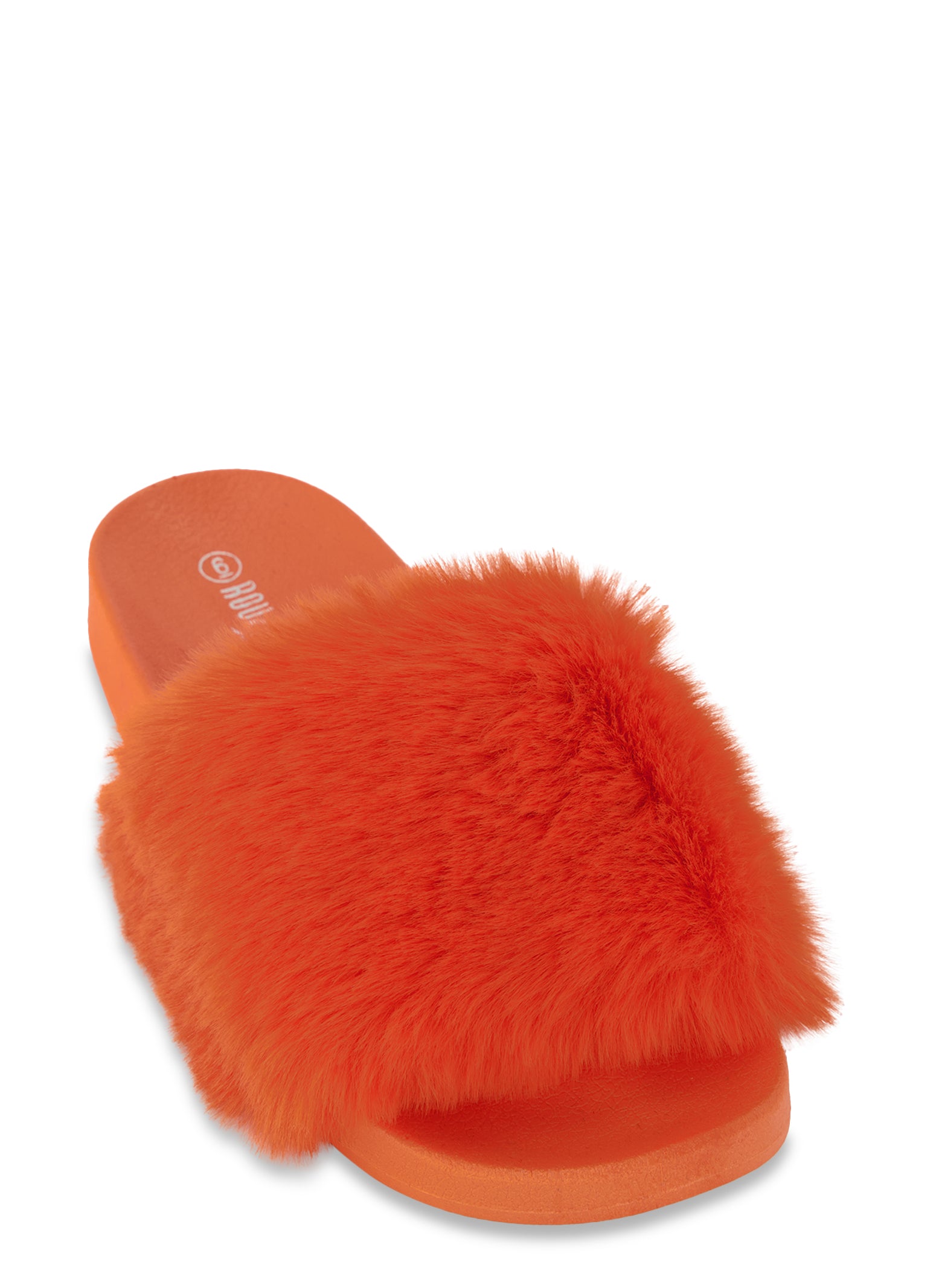 White Fur Slides | Fur slides, White fur, Slides