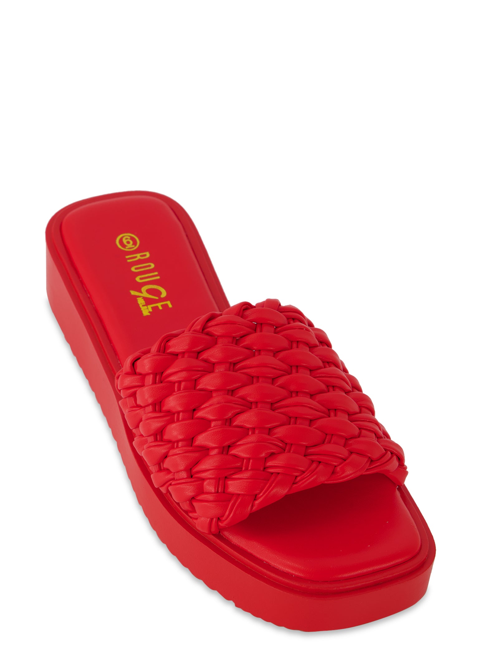 Red band store flip flops