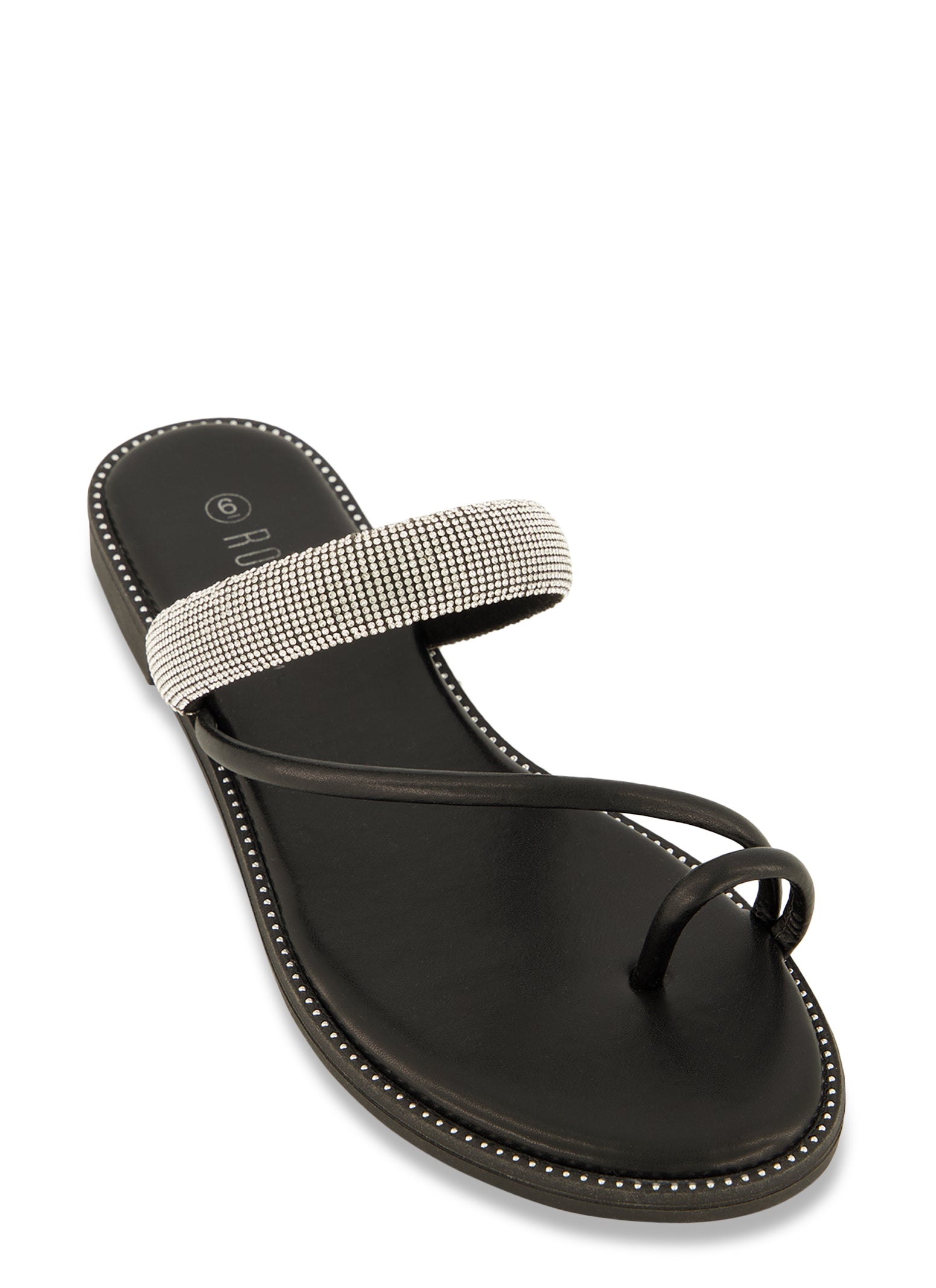 Black Toe-Ring Sandals l Meraki Design House