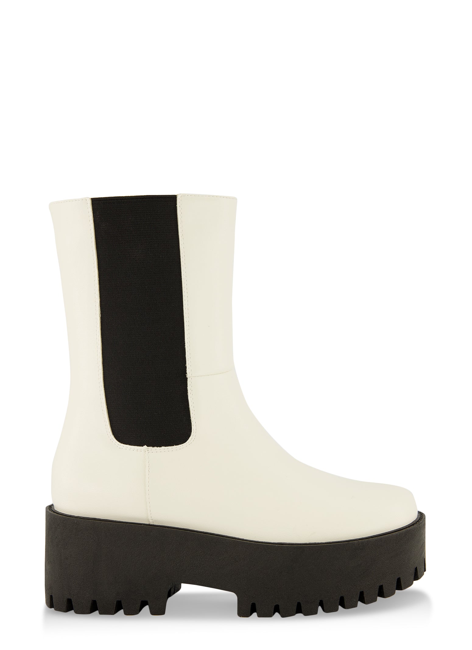 Lug Sole Platform Booties