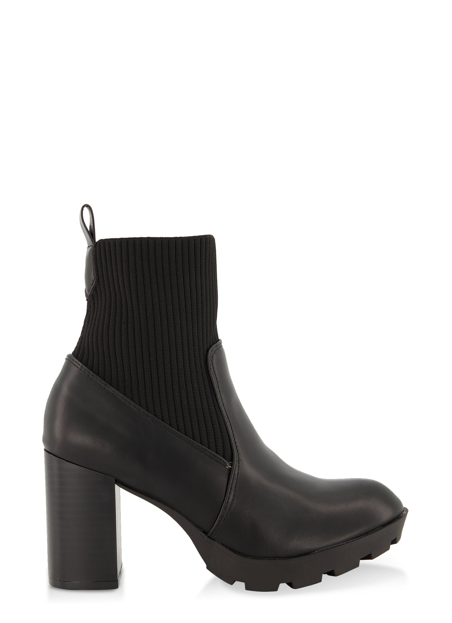 Tall heel sale booties