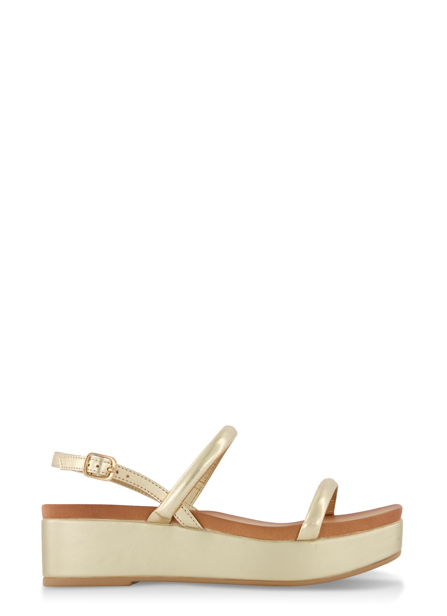 Double Ankle Strap Platform Wedges