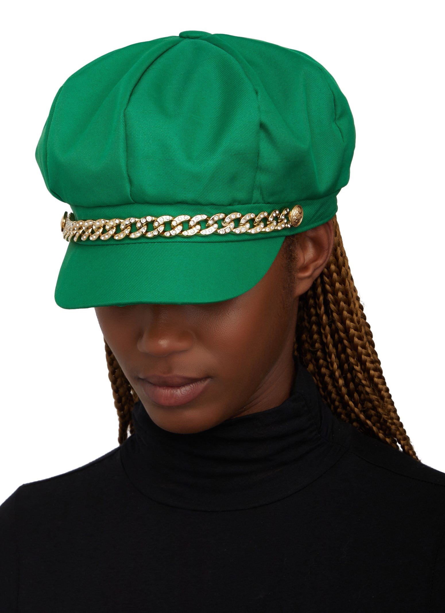 Green store cabbie hat