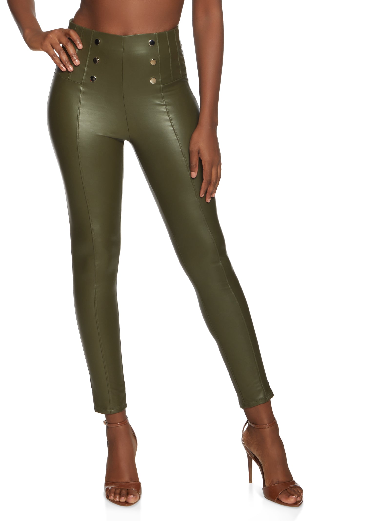 Pintuck Pull-On Pants