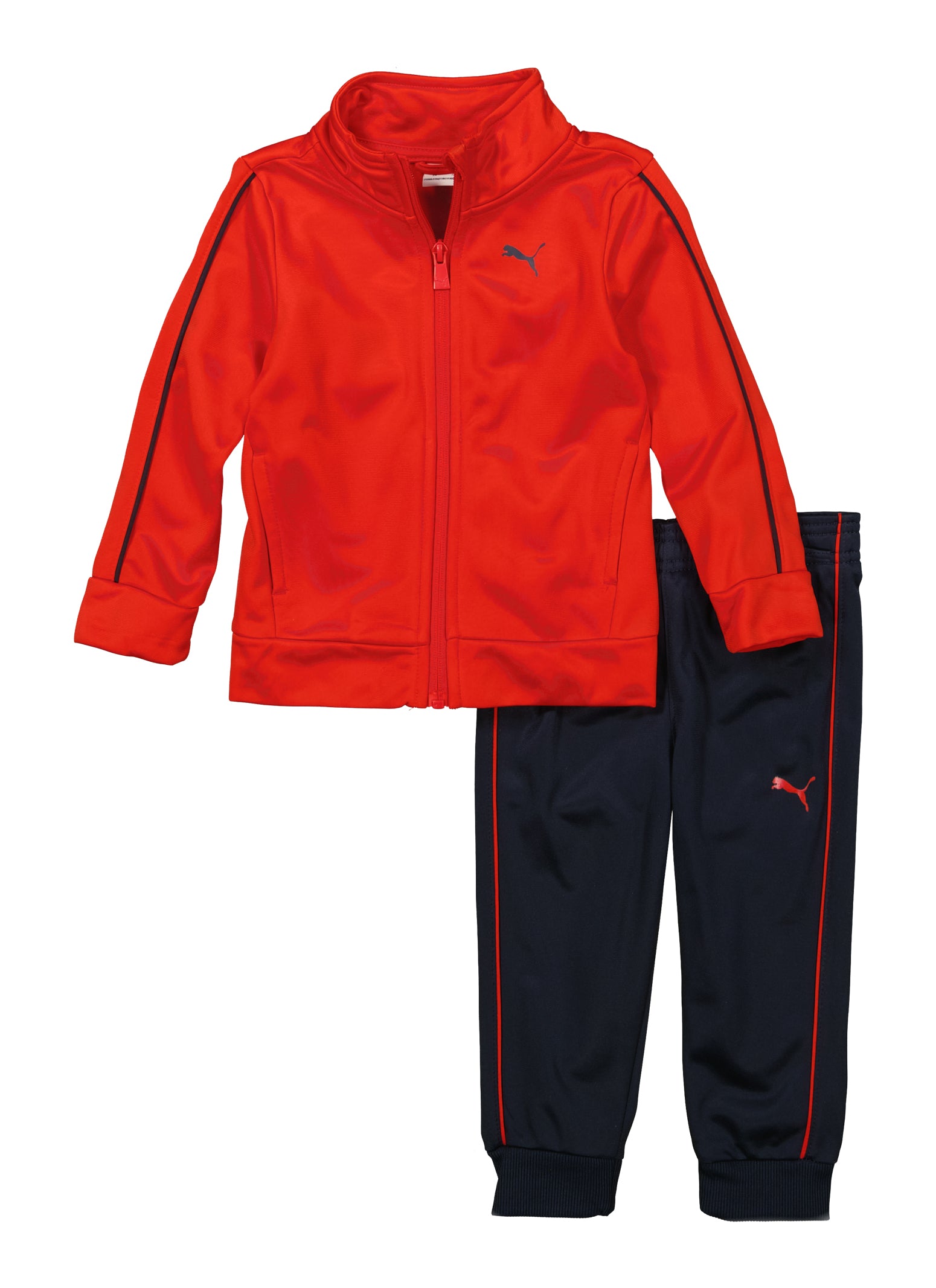 Toddler Boys Puma Paint Splatter Graphic Track Jacket and Joggers