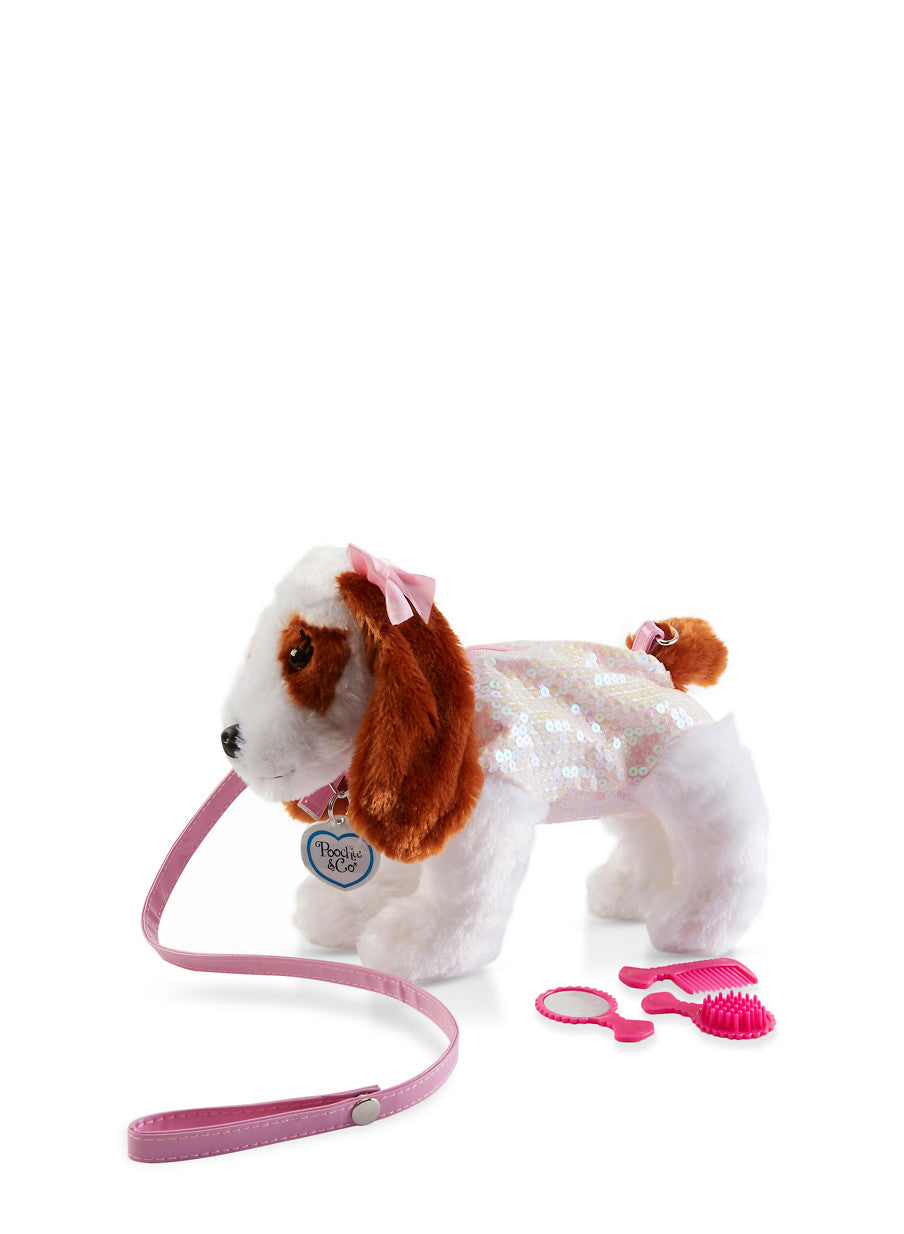 POOCHIE & CO GIRLS PURSE DOG PUPPY COCKER SPANIEL STUFFED ANIMAL KIDS PURSE  BAG | eBay