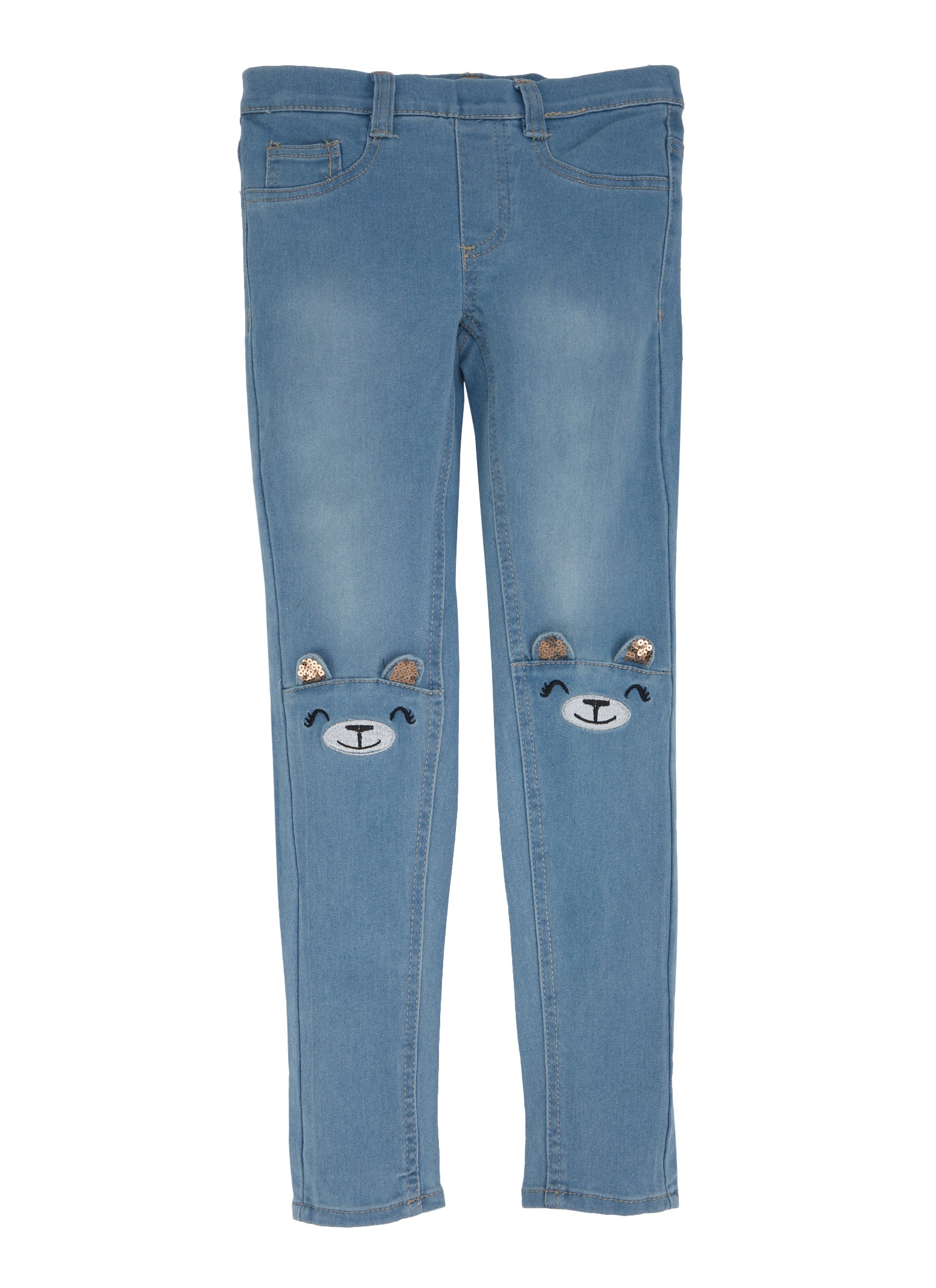 Women's Super Stretch Denim Skinny Pants Blue