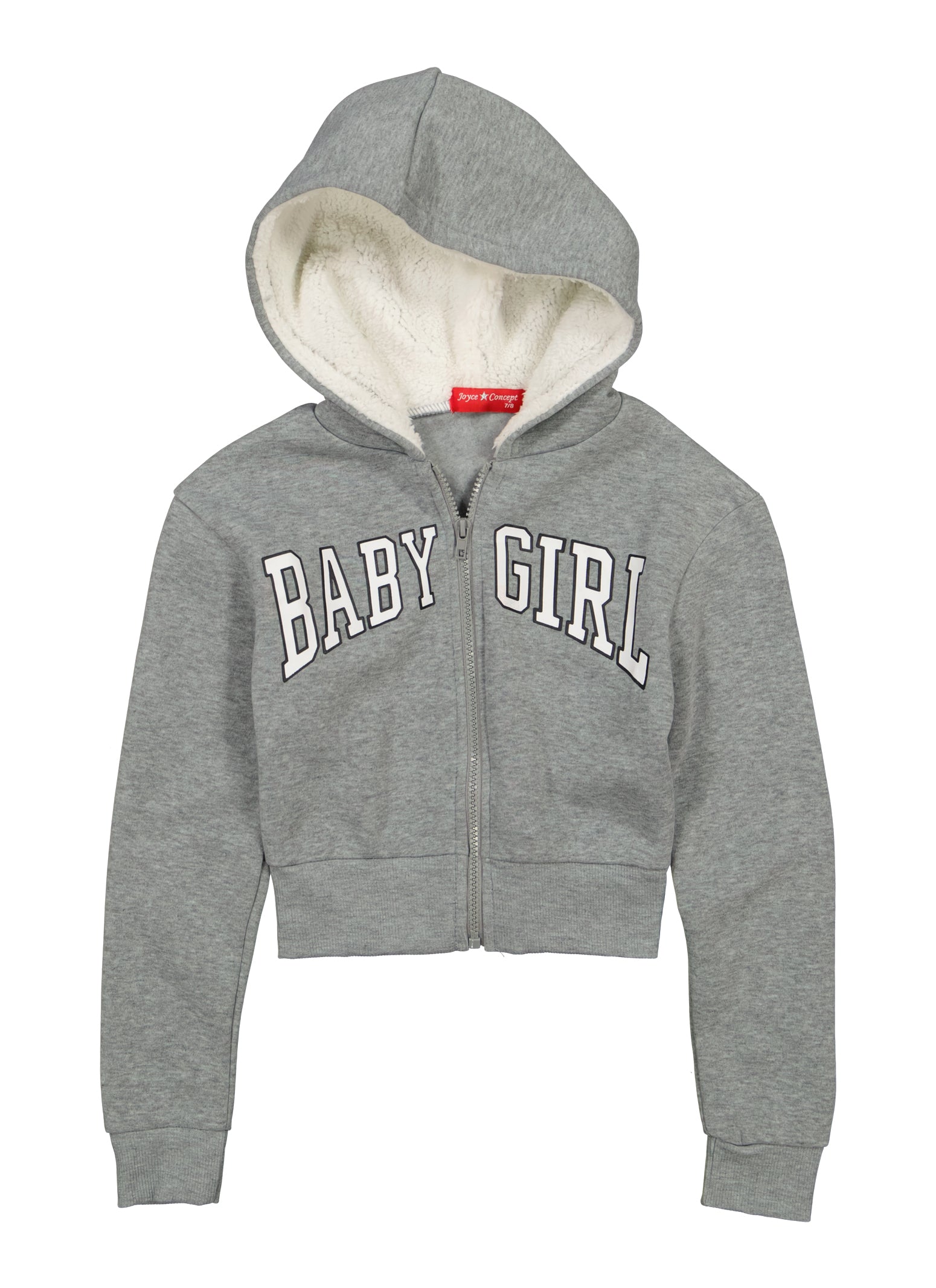 Crop top hoodie best sale for 8 year girl