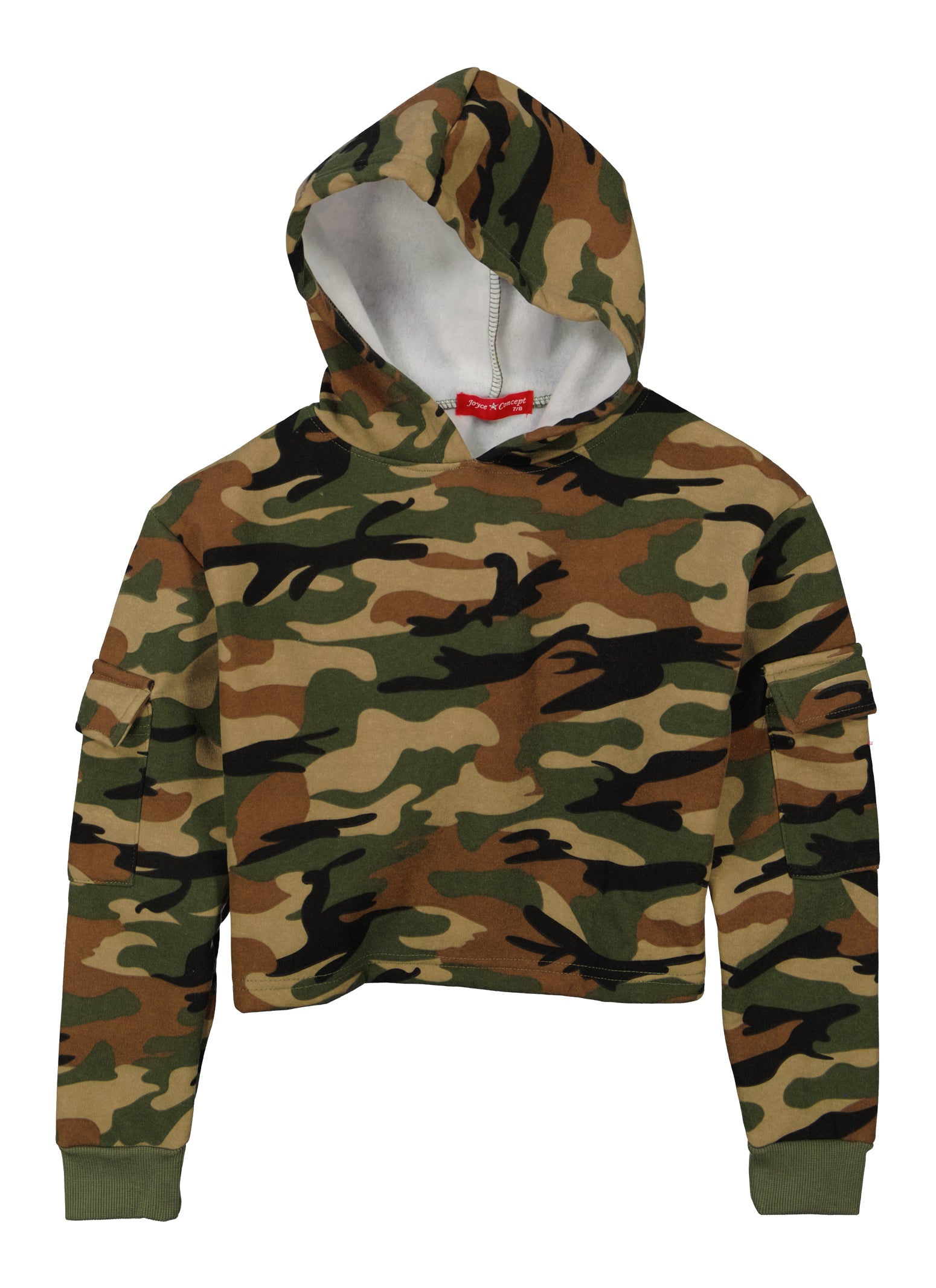 Camo hotsell sweatshirt girls