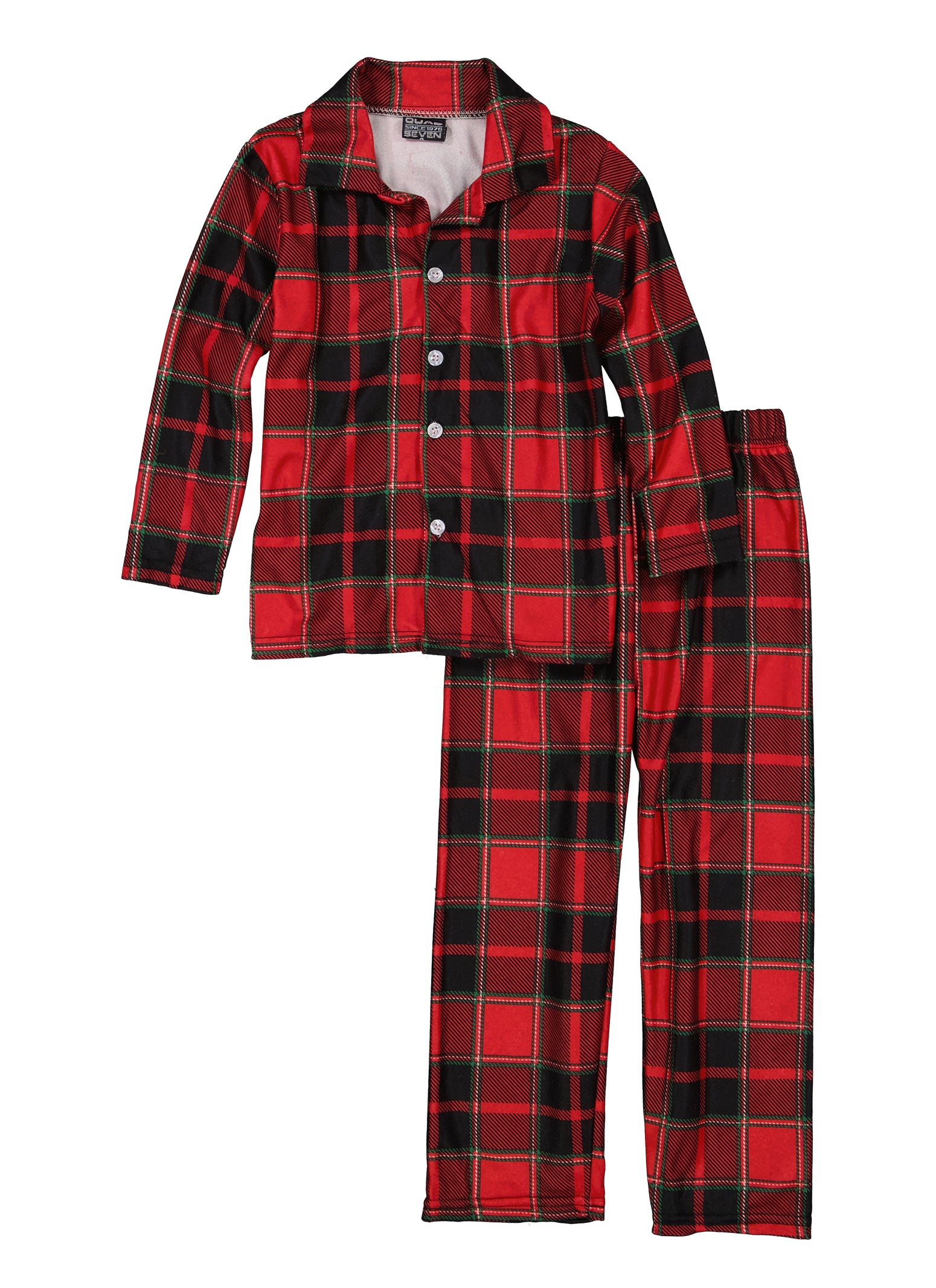 Little Boys Flannel Pajama Shirt and Pants