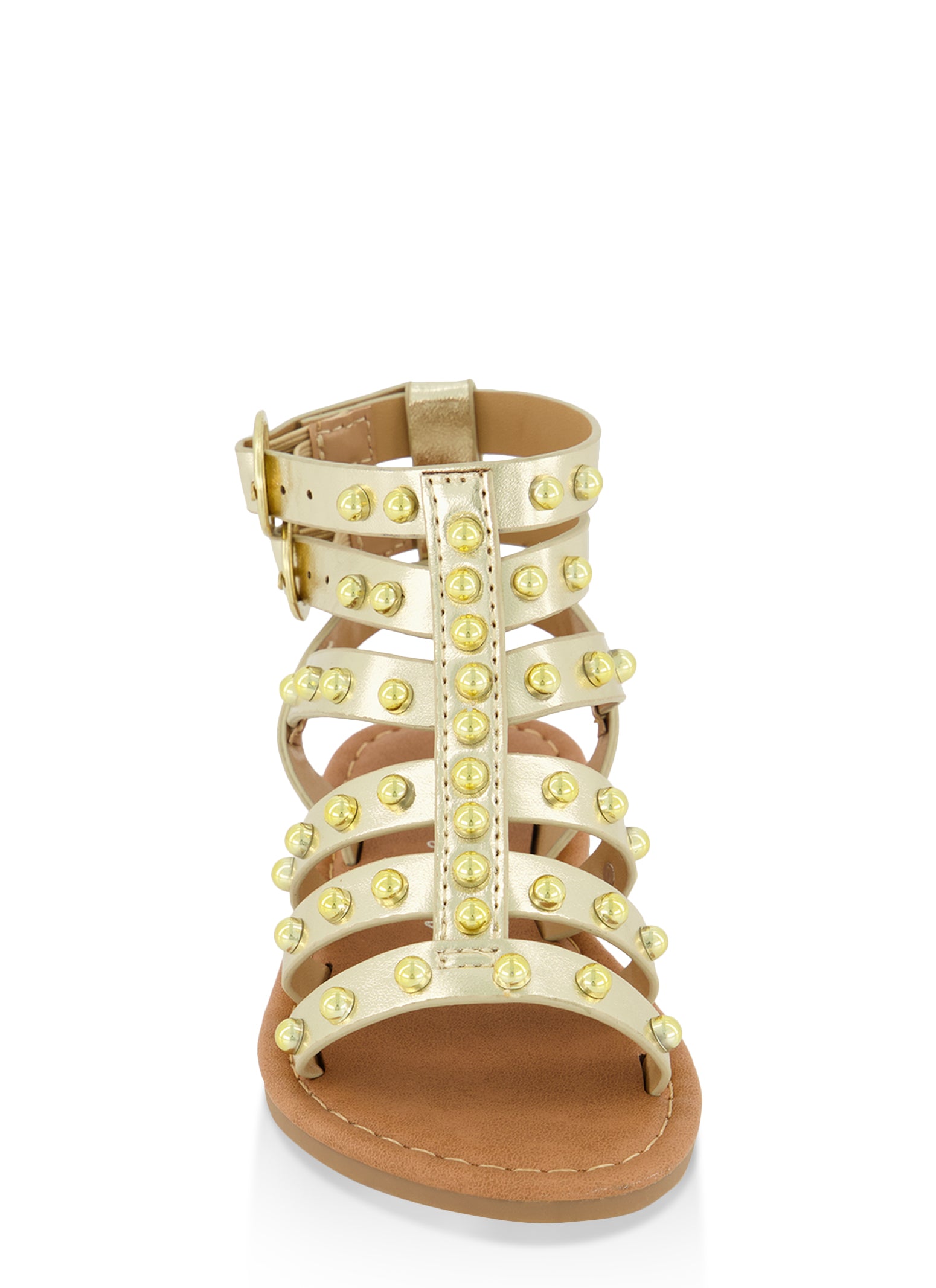 Toddler Girls Studded Gladiator Sandals