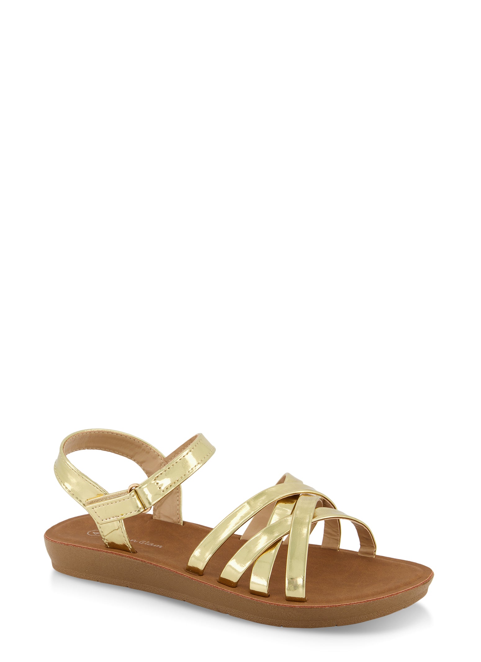 Girls Velcro Strappy Sandals