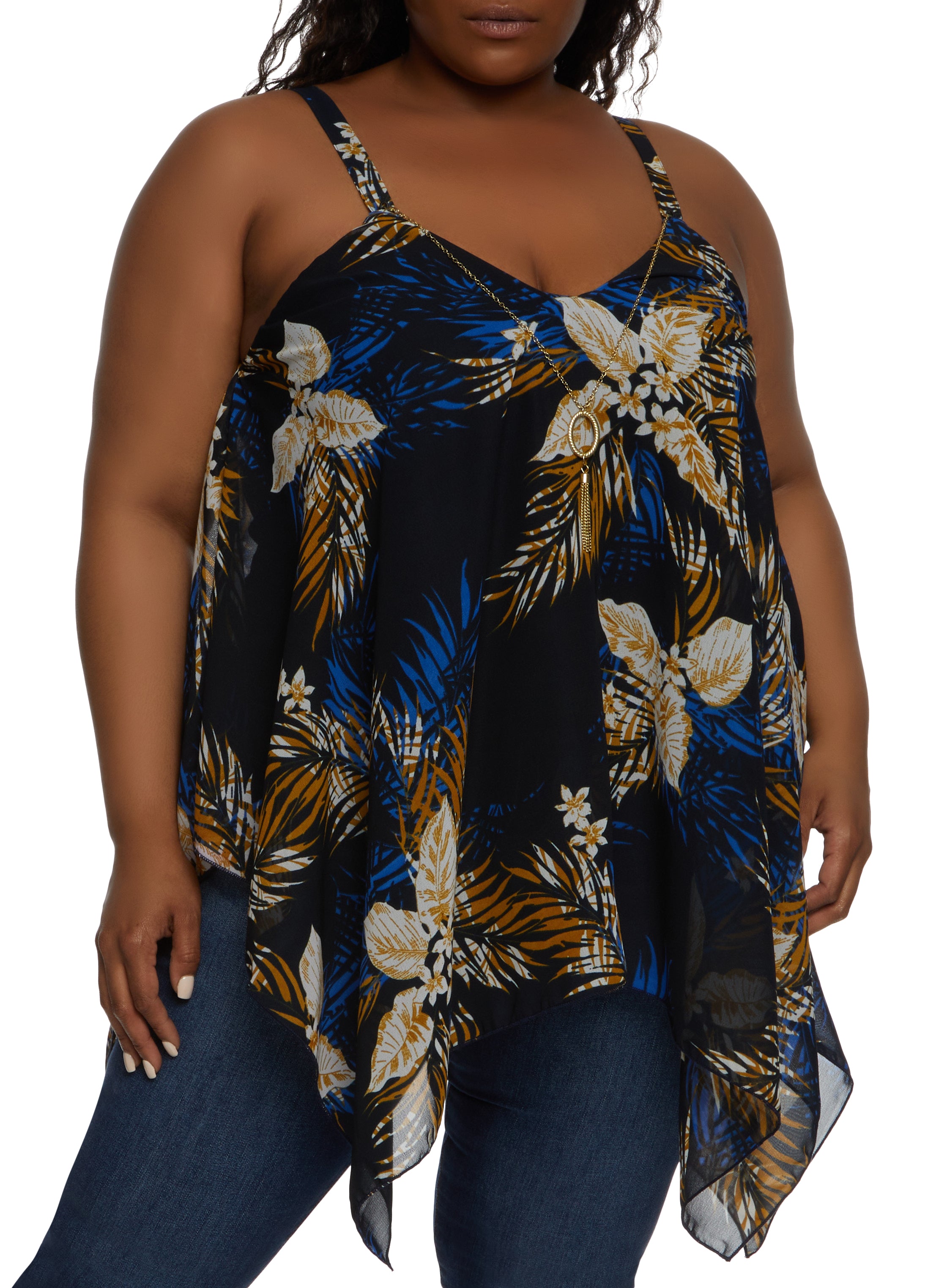 Tropical Prints Plus Size  Fashion Tropical Prints Plus Size