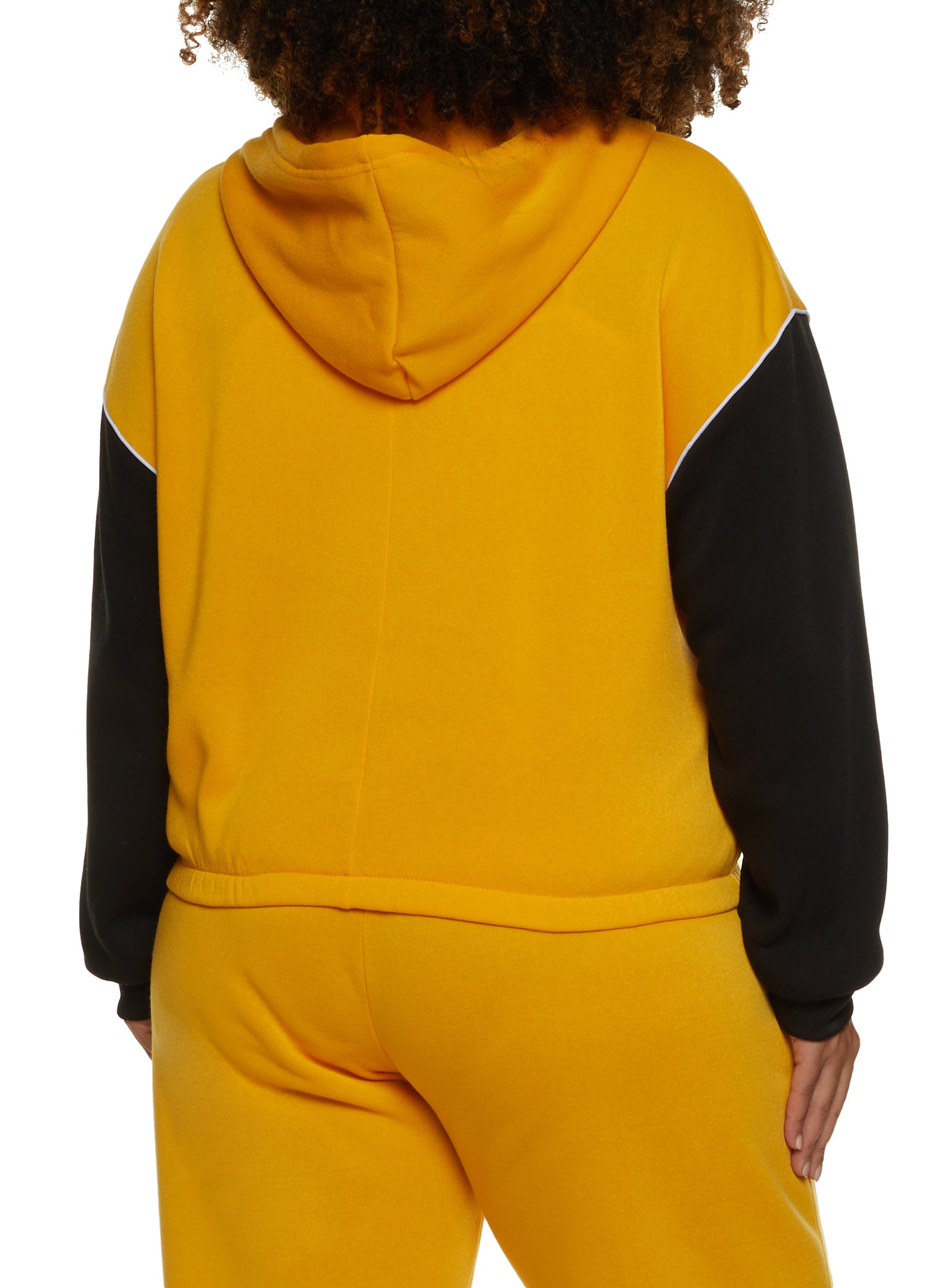 Yellow discount sports hoodie