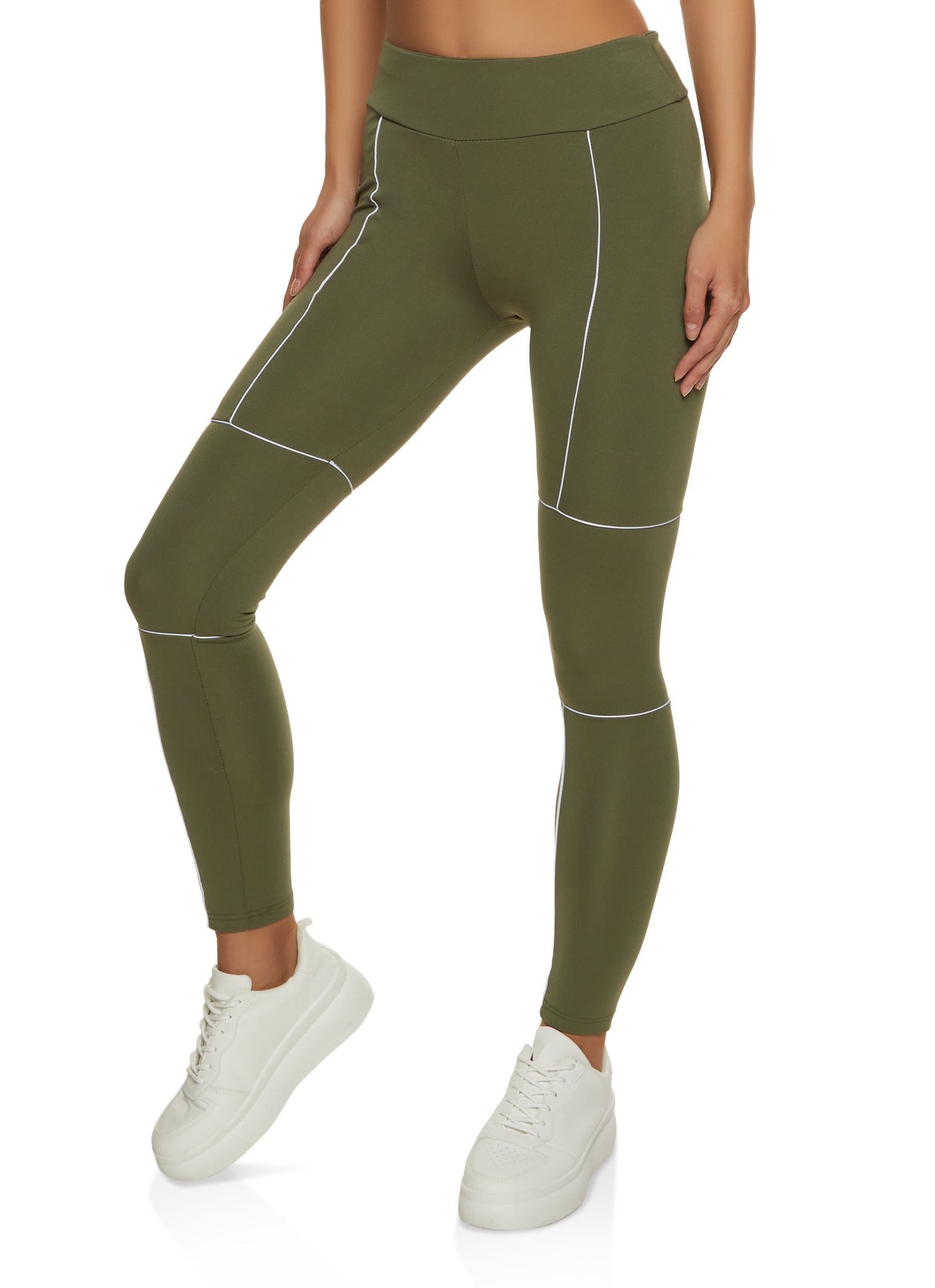 Ruched Drawstring Active Leggings