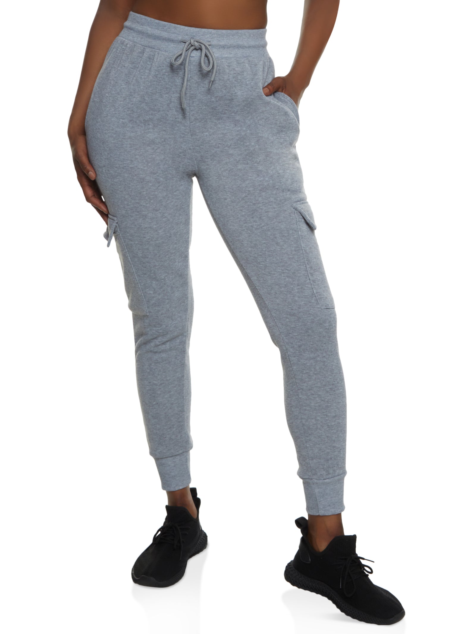 Nike fleece best sale cargo joggers womens