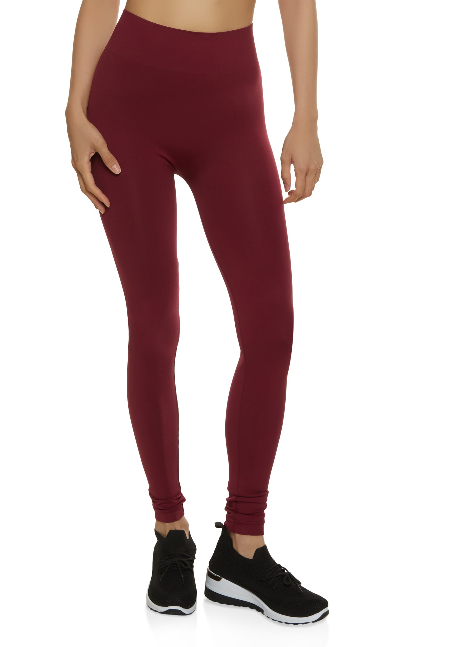 Seamless Solid High Waist Leggings