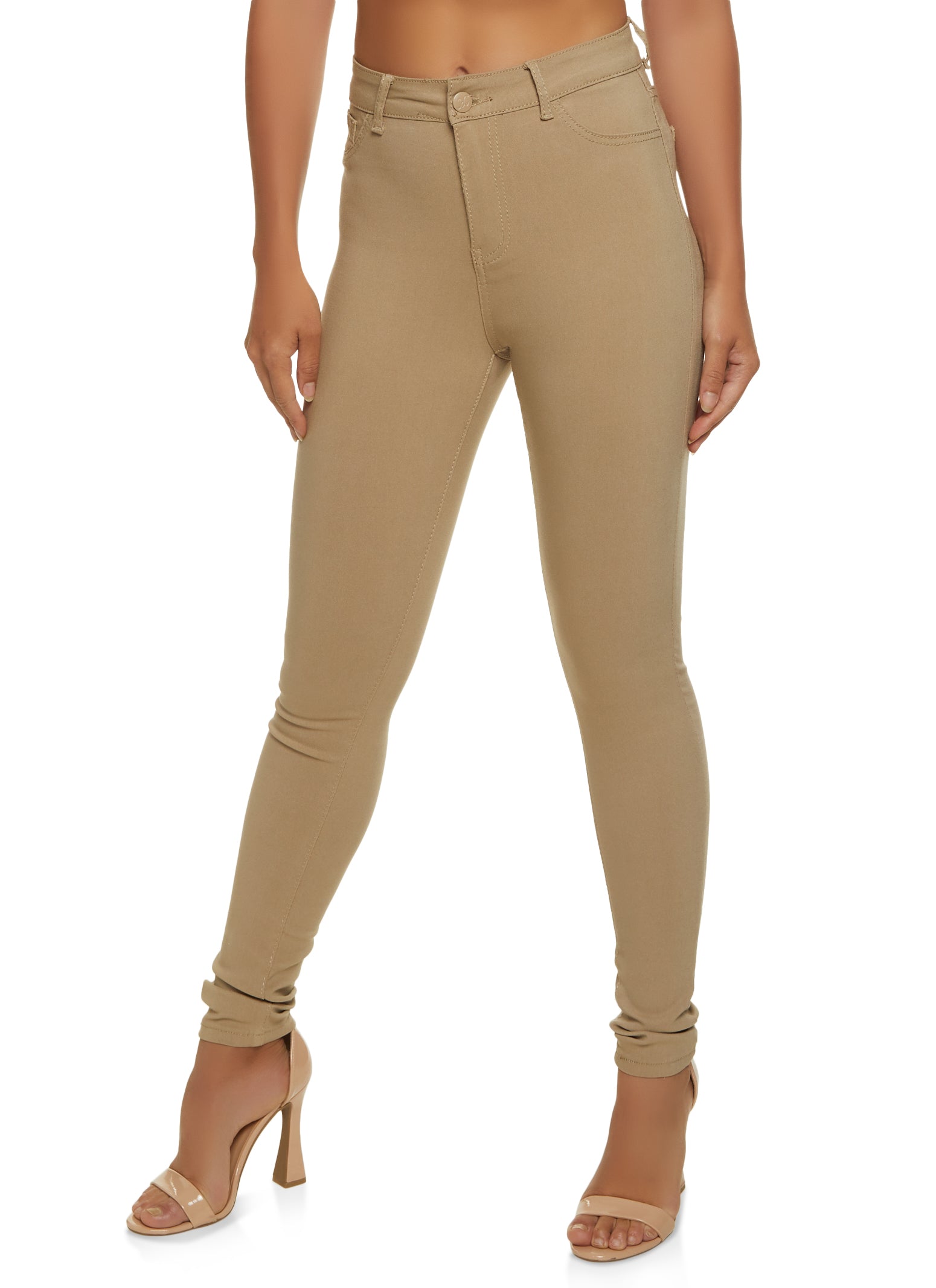 Hyperstretch High Waist Skinny Pants