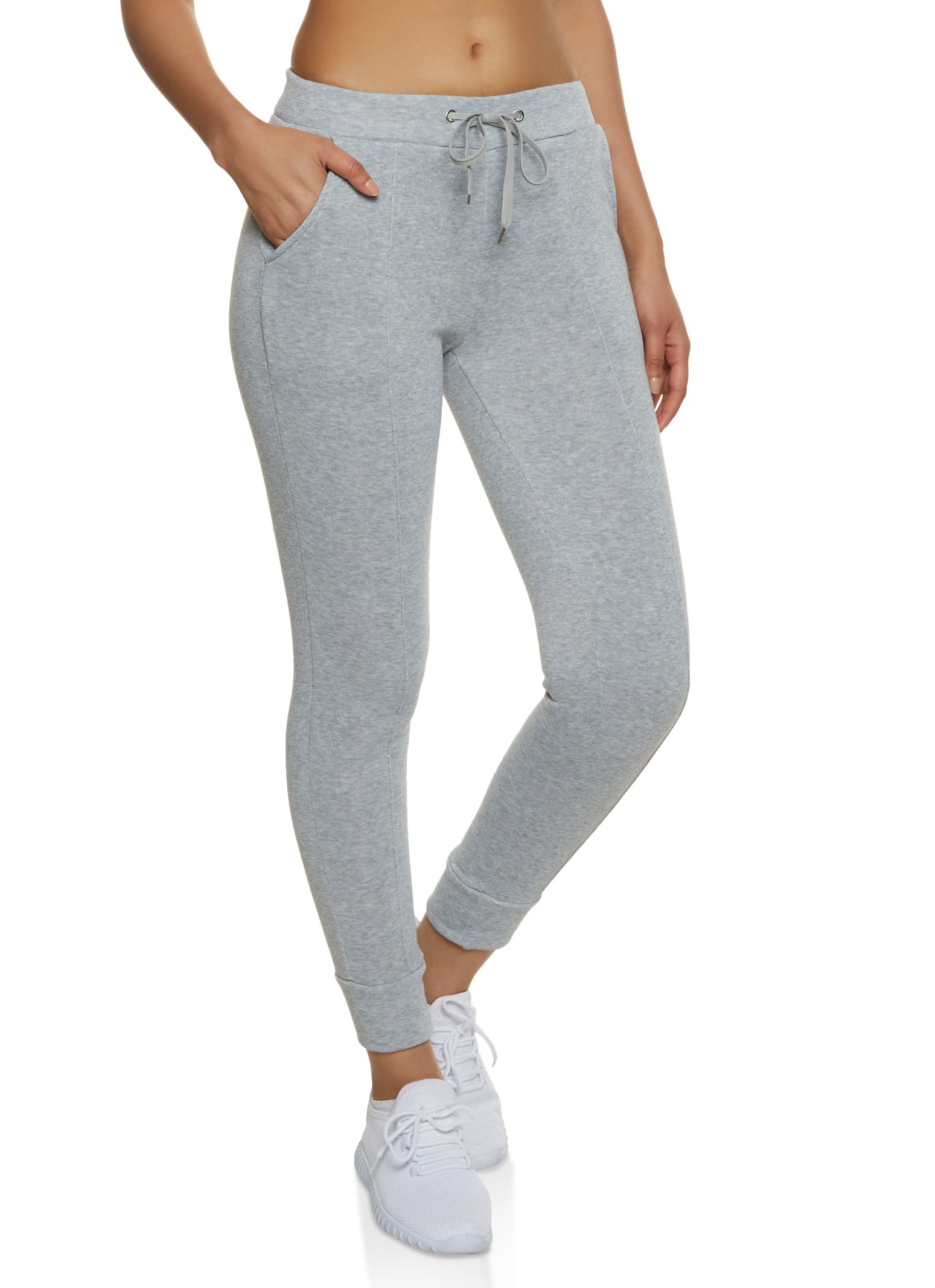 Pintuck Joggers