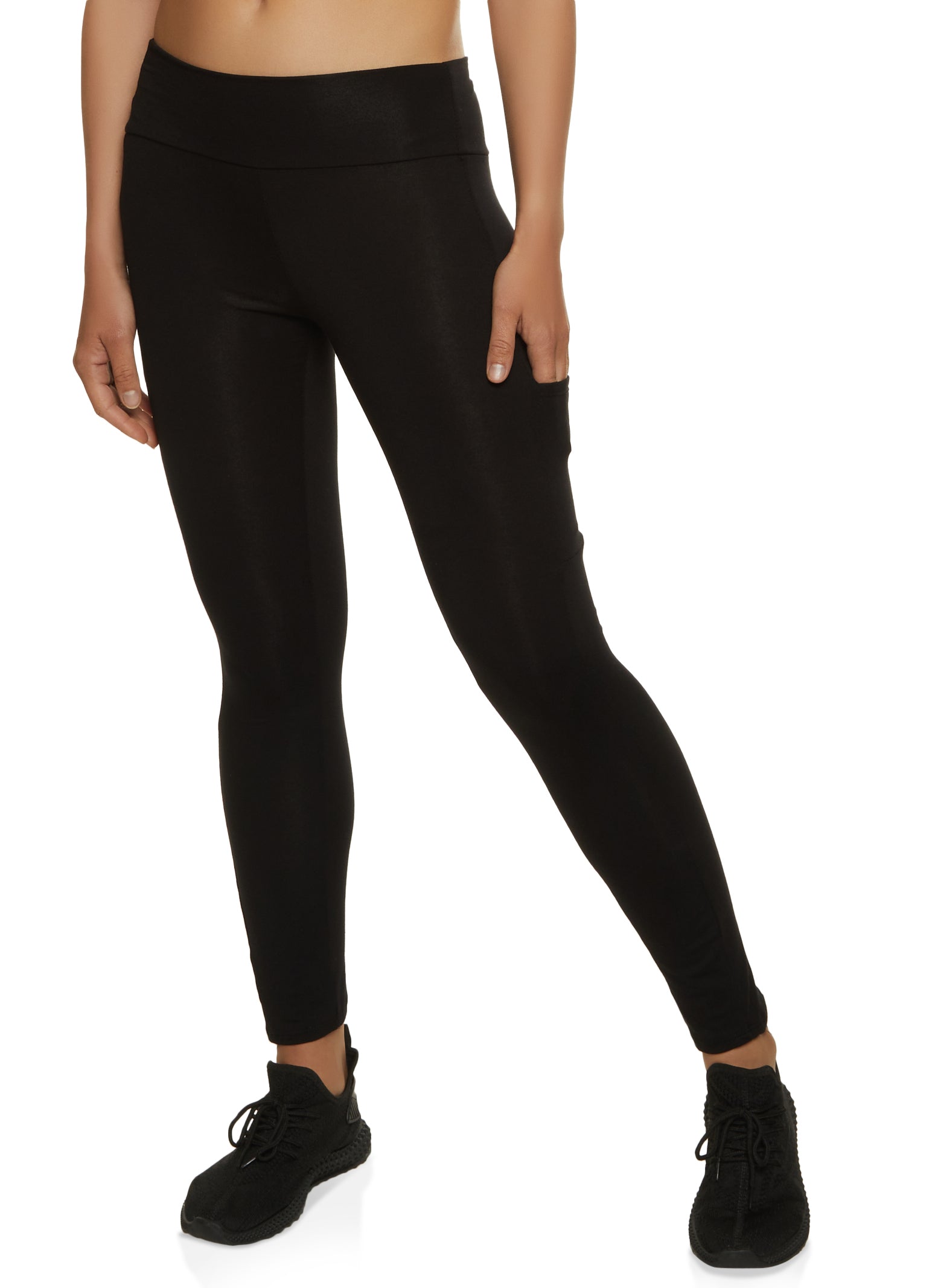 Waistband Side Pocket Leggings