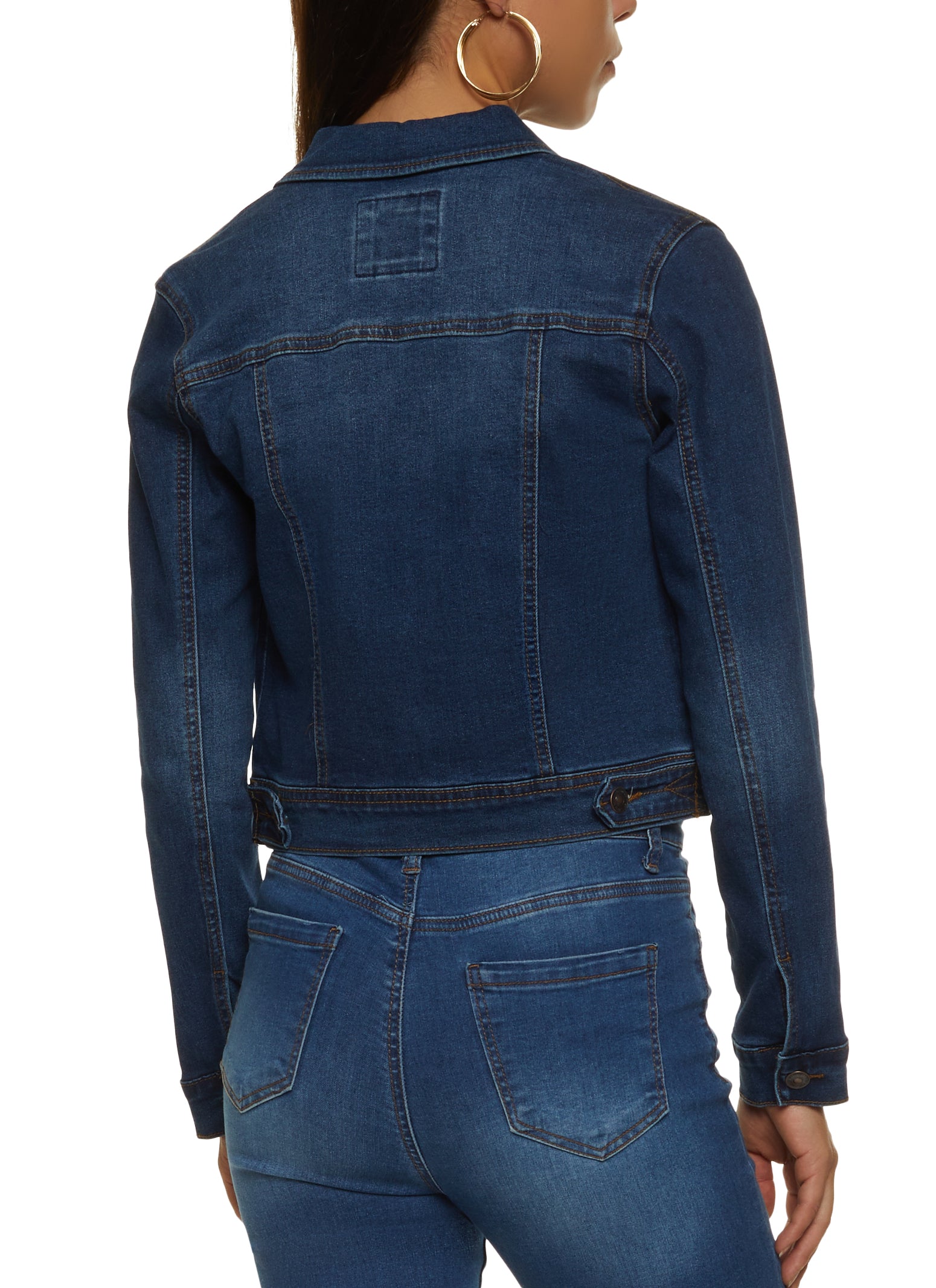 WAX Stone Wash Denim Jacket