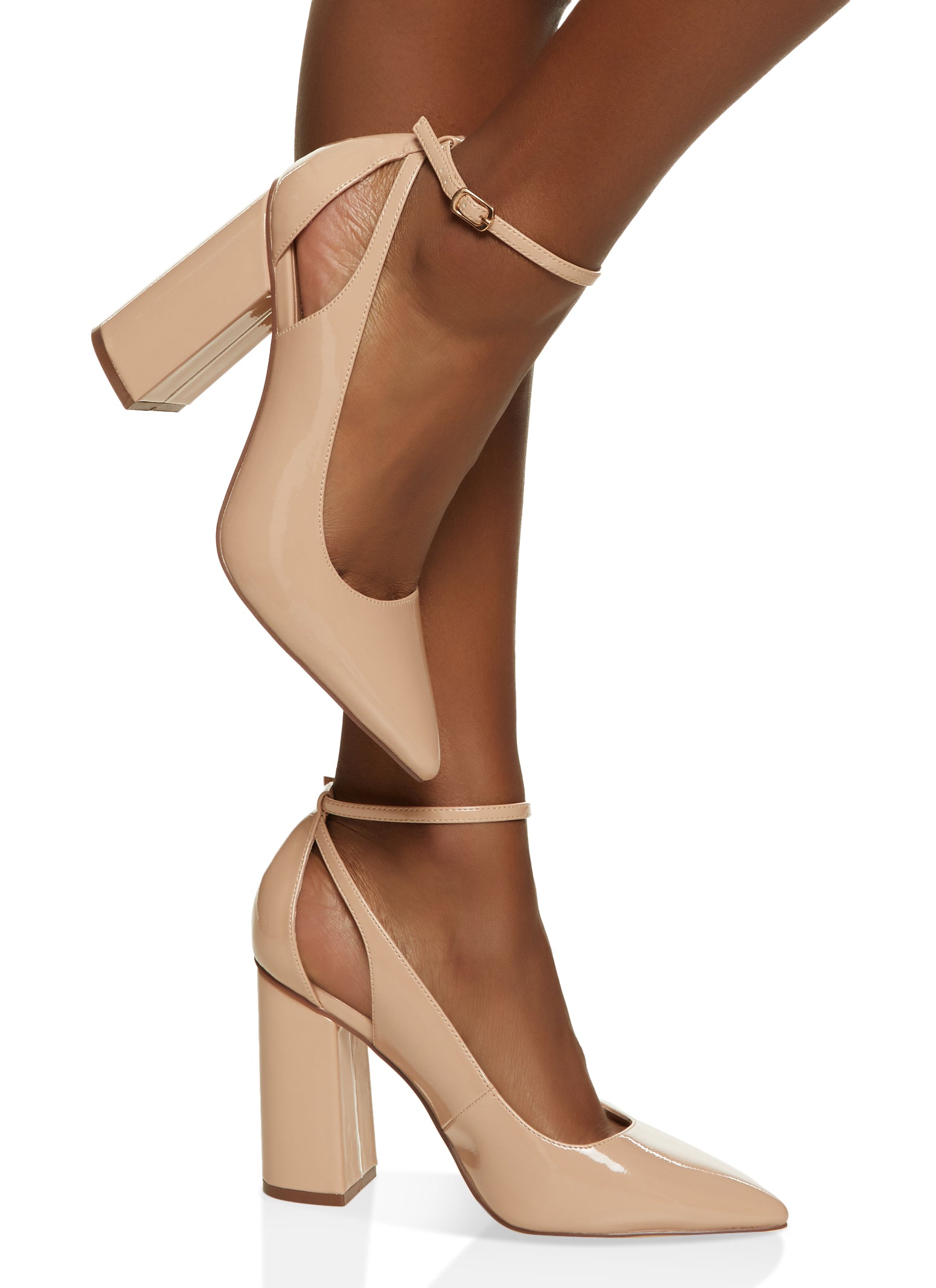 Amazon.com | PiePieBuy Women's Pointed Toe High Heels Ankle Strap D'Orsay Pumps  Shoes Bow Wedding Bowtie Back Dress Sandals (Multicolor, numeric_5) | Pumps
