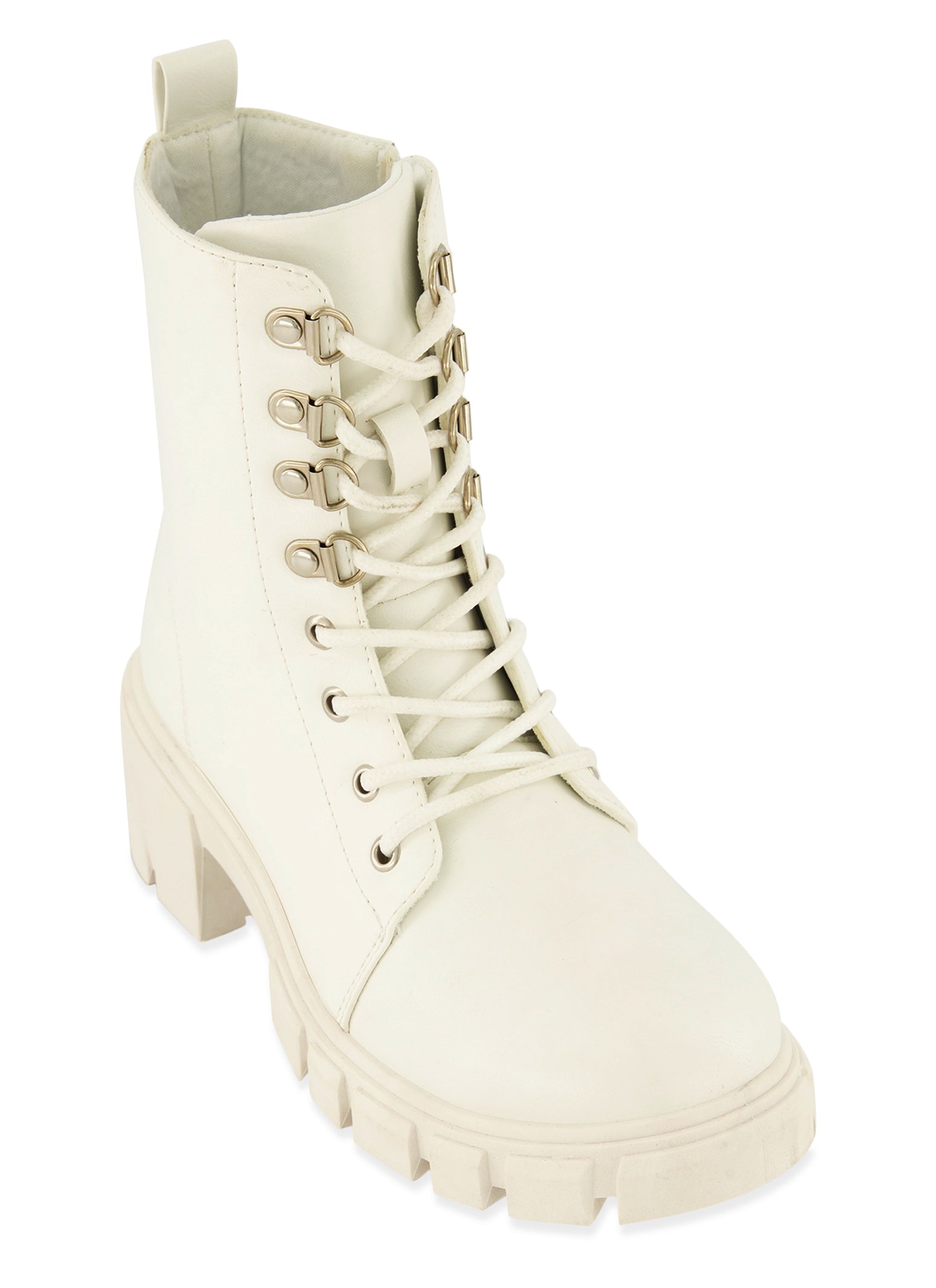 J.Crew: Lace-up Ankle-heel Boots In Leather For Women