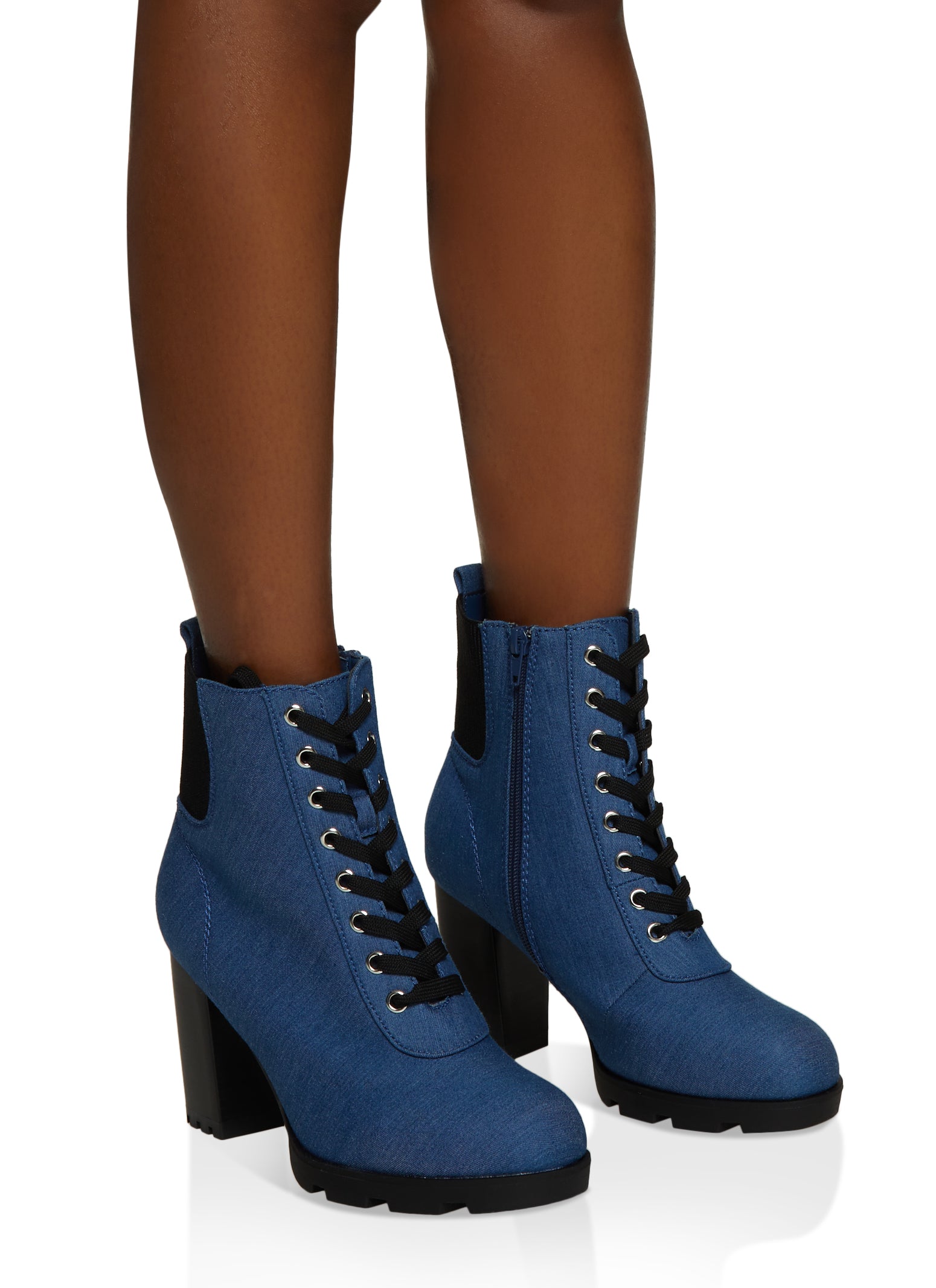 Lace clearance up booties