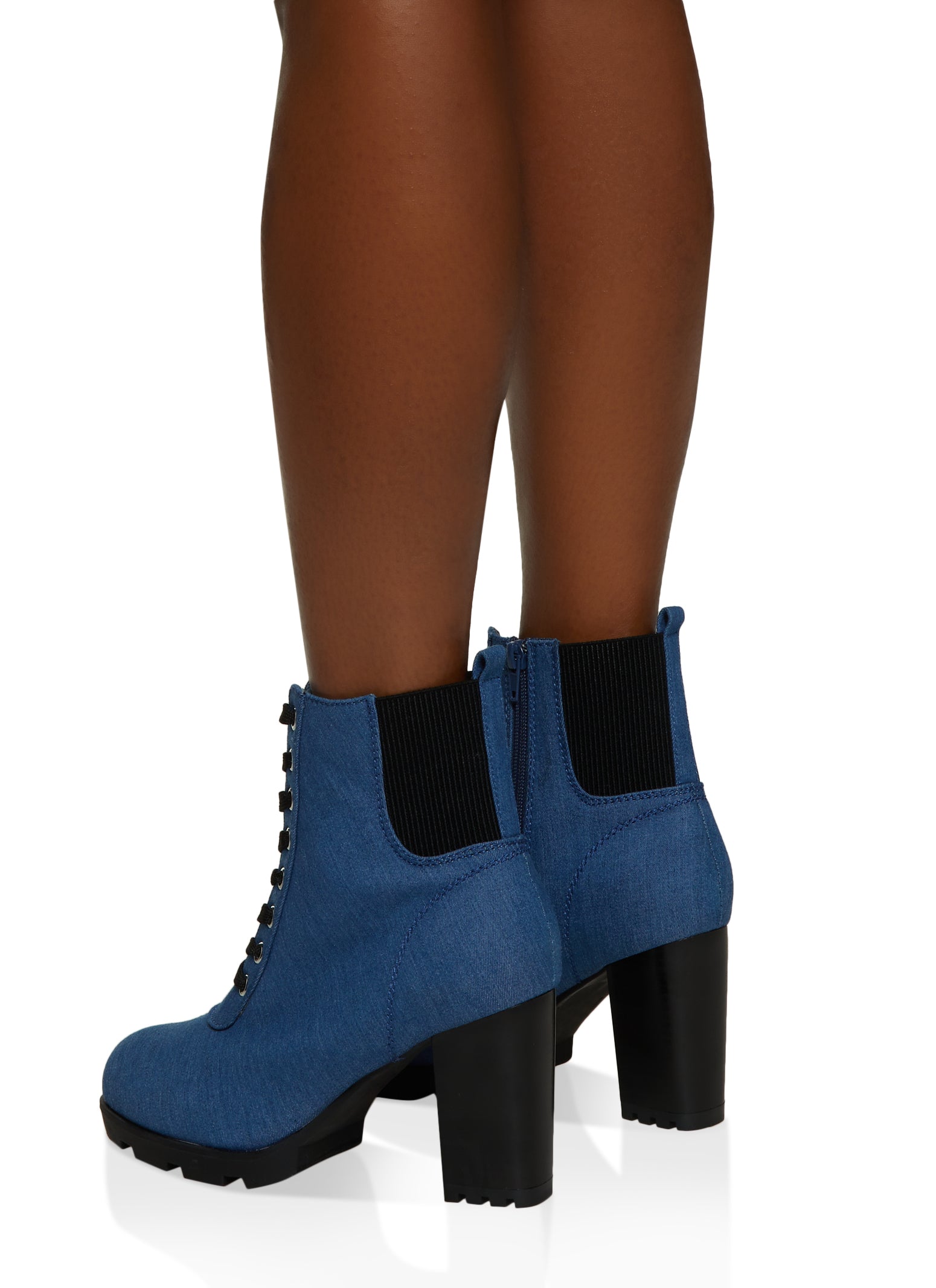 Wide 2024 heel booties