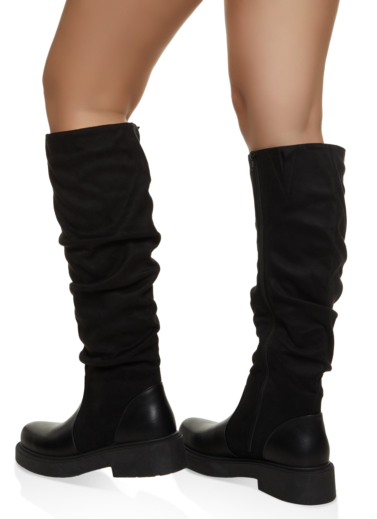 Black Suede Platform Knee High Boots | Womens | 11 (Available in 9, 8.5, 8, 7.5, 7, 6.5, 6, 5.5, 10) | Lulus Exclusive | Tall Boots