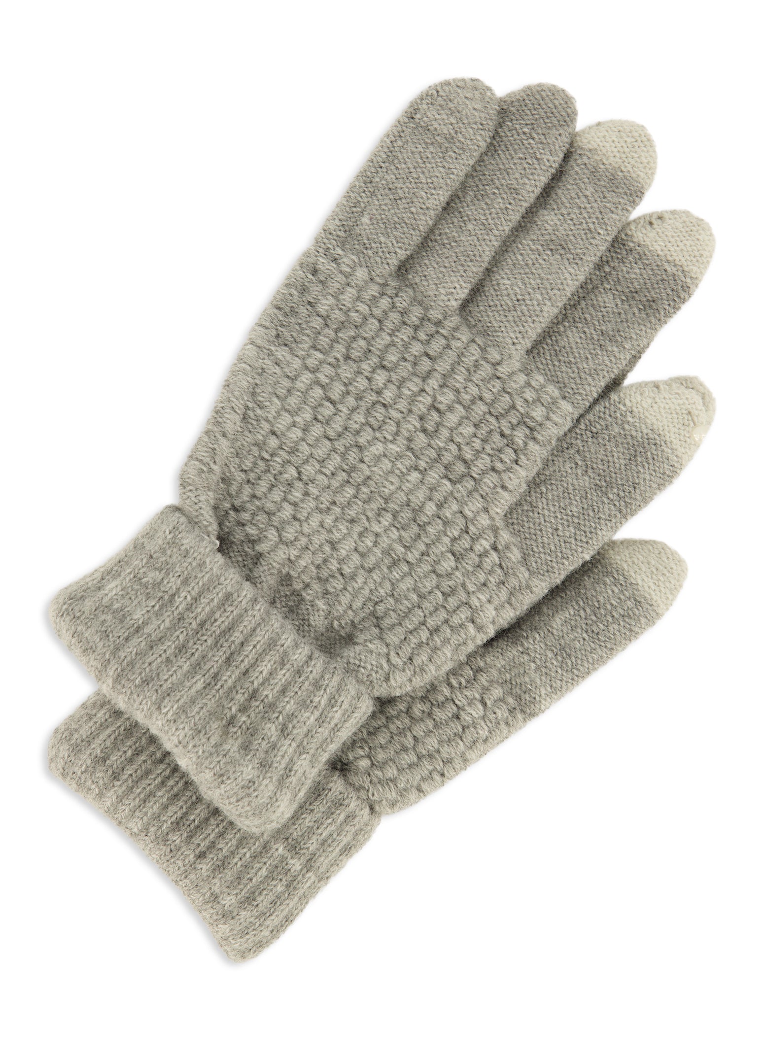 Men's knit hot sale tech touch gloves