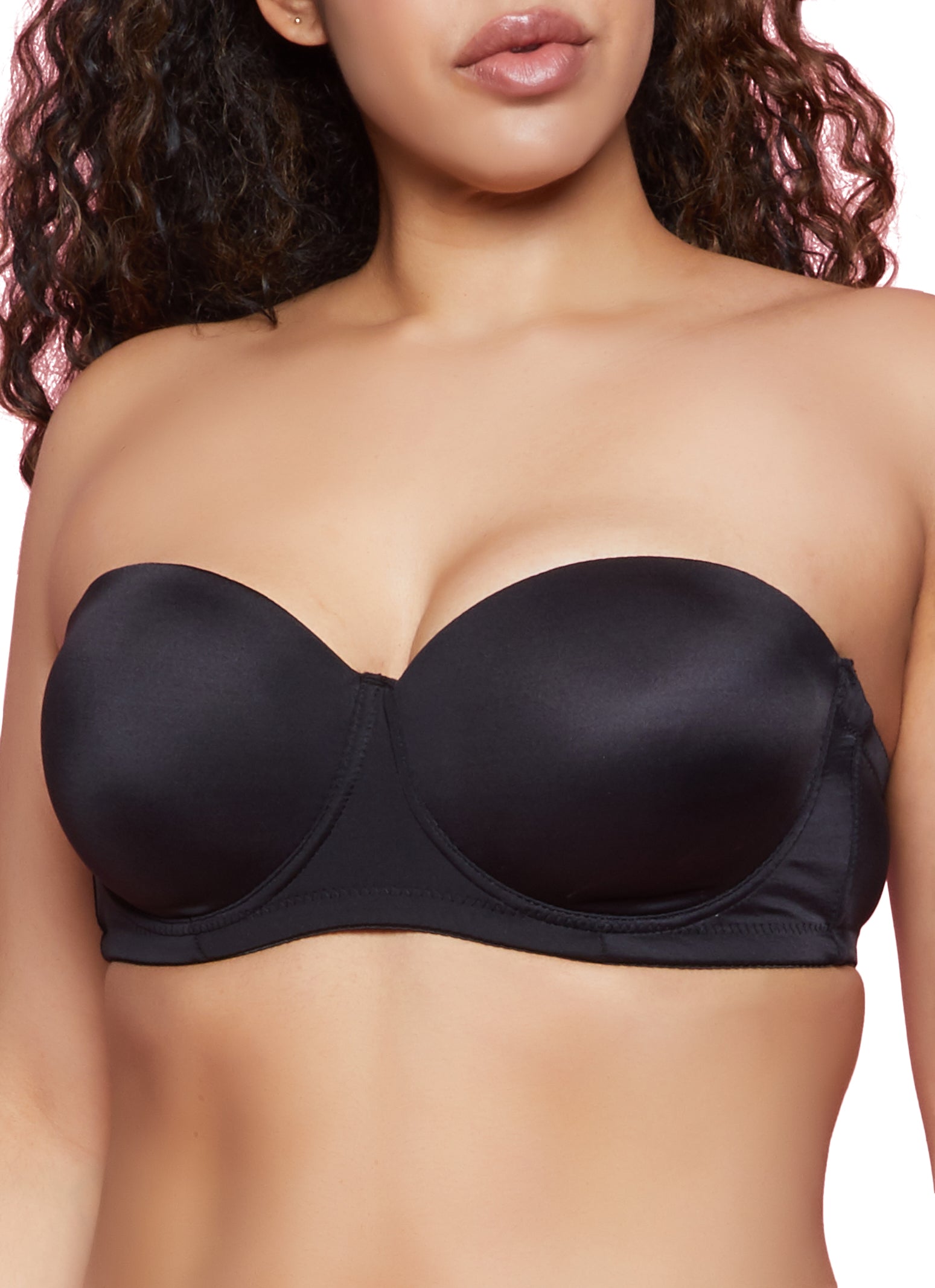 Plus Size Basic Balconette Bra | Converts to Strapless