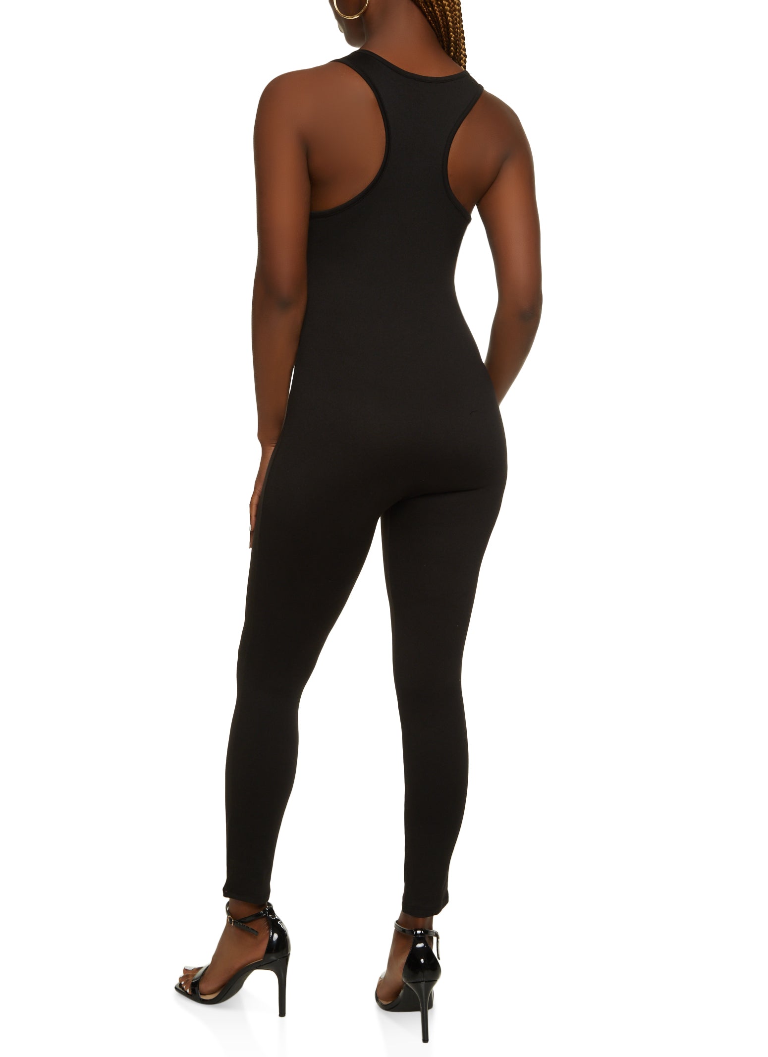 Seamless Racerback Tank Catsuit