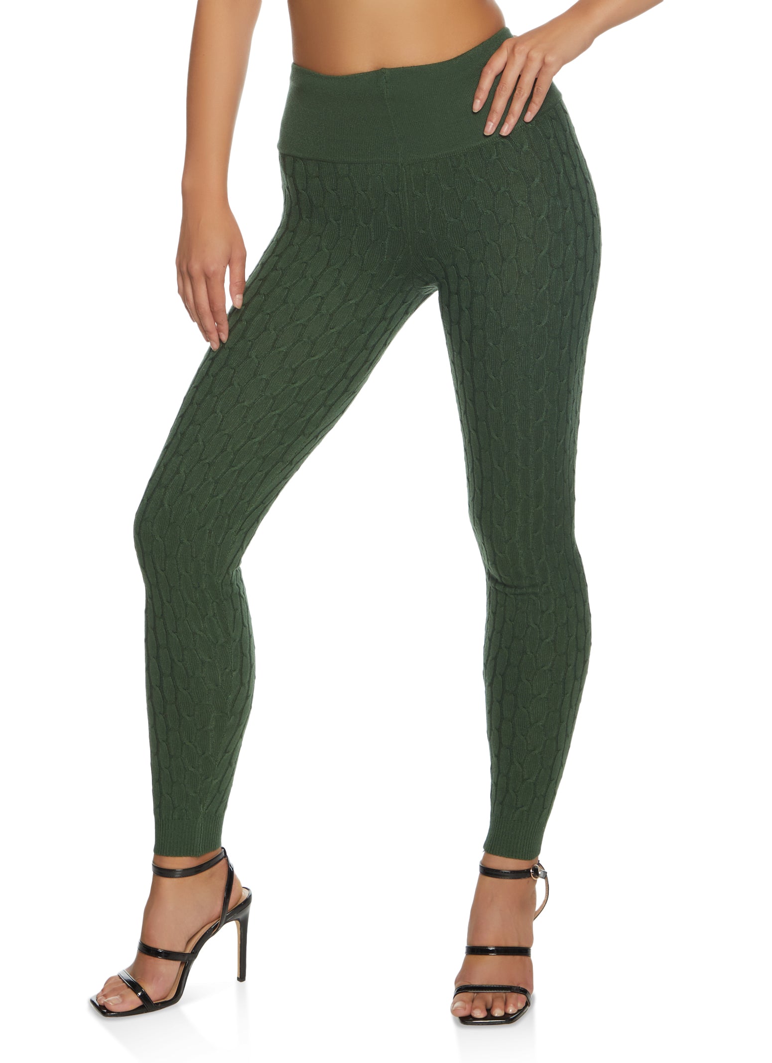 Cable Knit Leggings