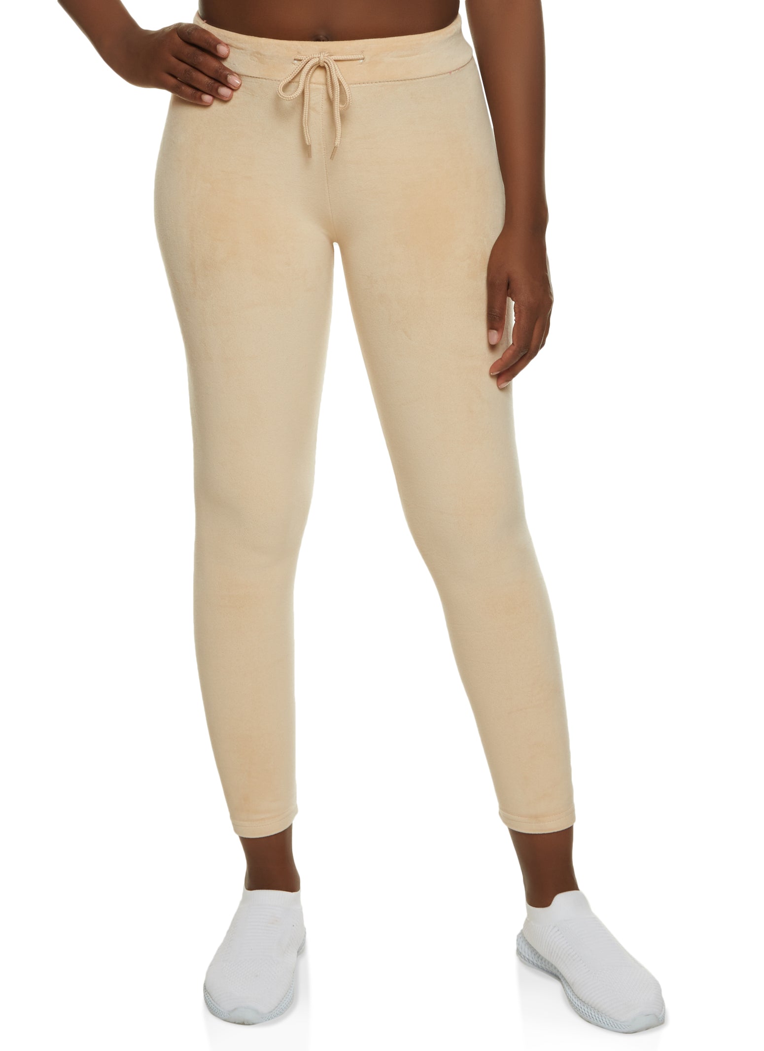 Velour 2024 lined leggings