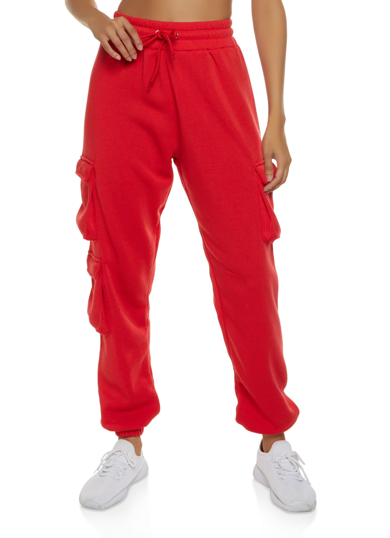 Red cargo best sale joggers womens