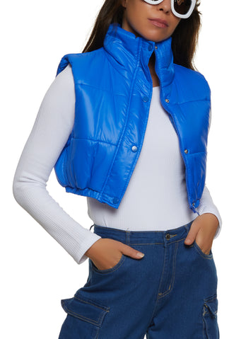 Royal blue hotsell puffer vest