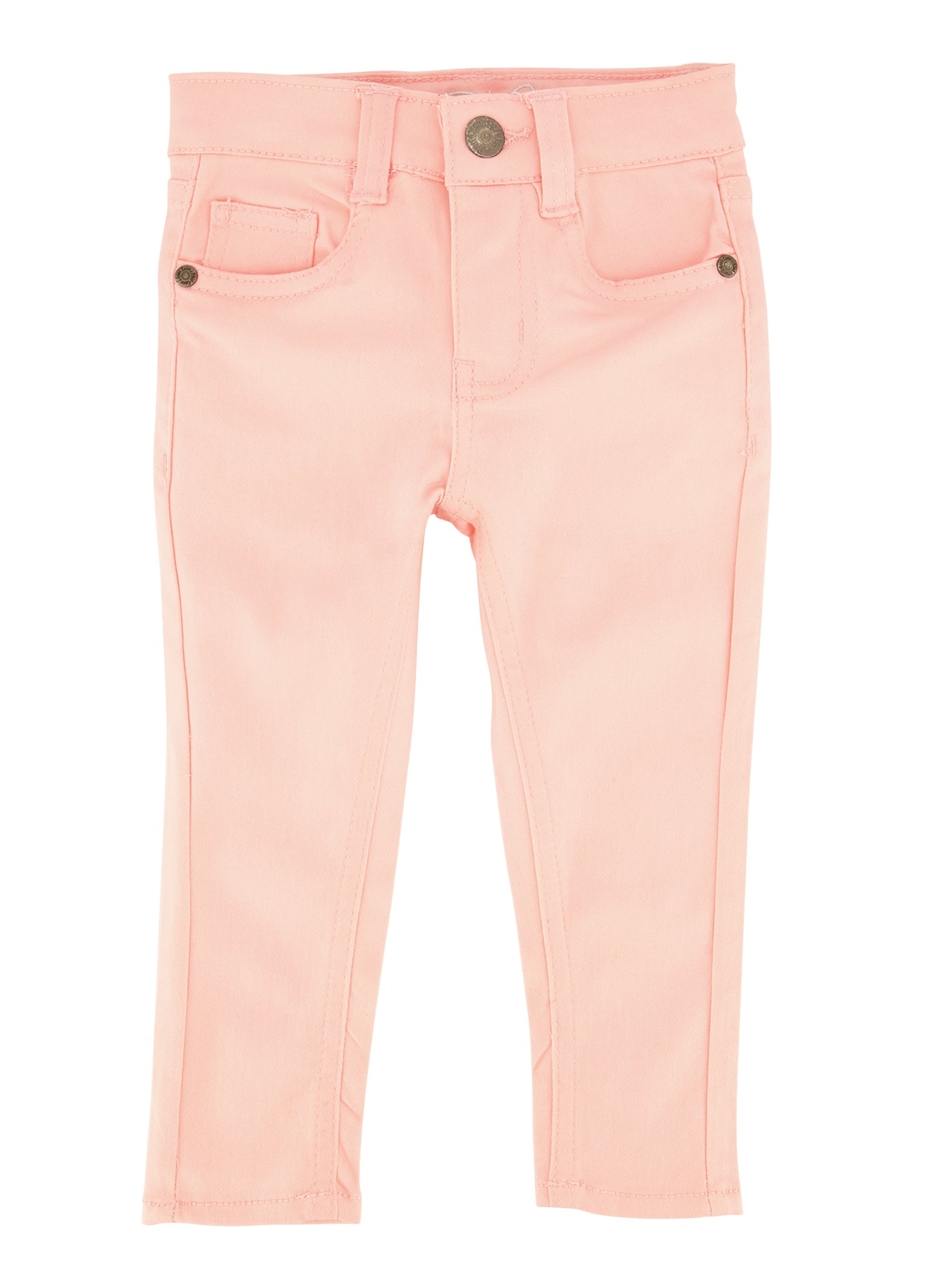 Toddler Girls Solid Twill Pants