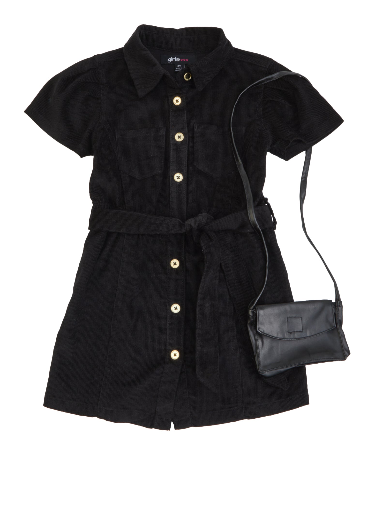 dark denim shirt toddler girl