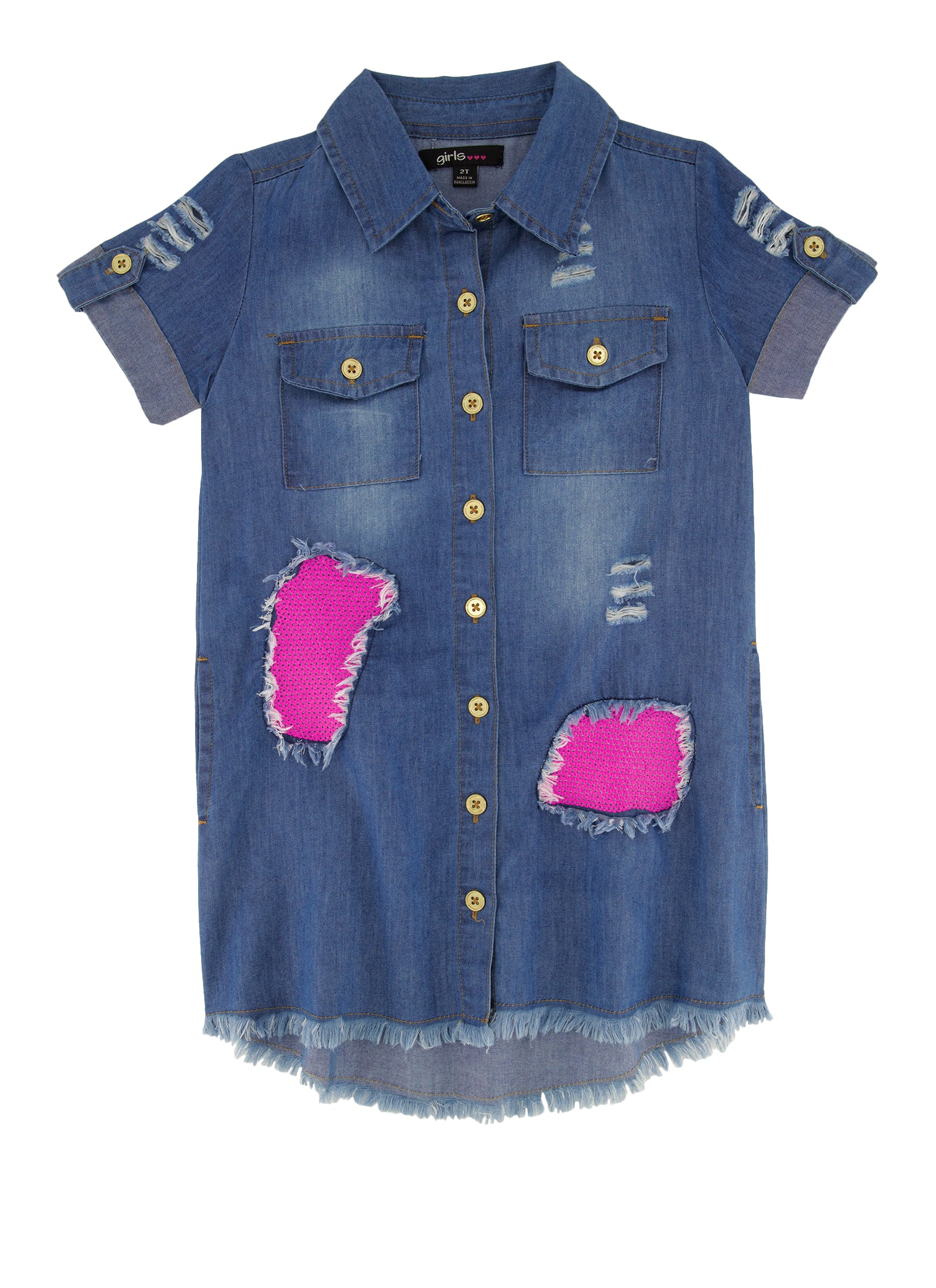 Children's Clothing Girls | Spring Clothes Kids Girls | Toddler Girls Denim  Shirt - Blouses & Shirts - Aliexpress