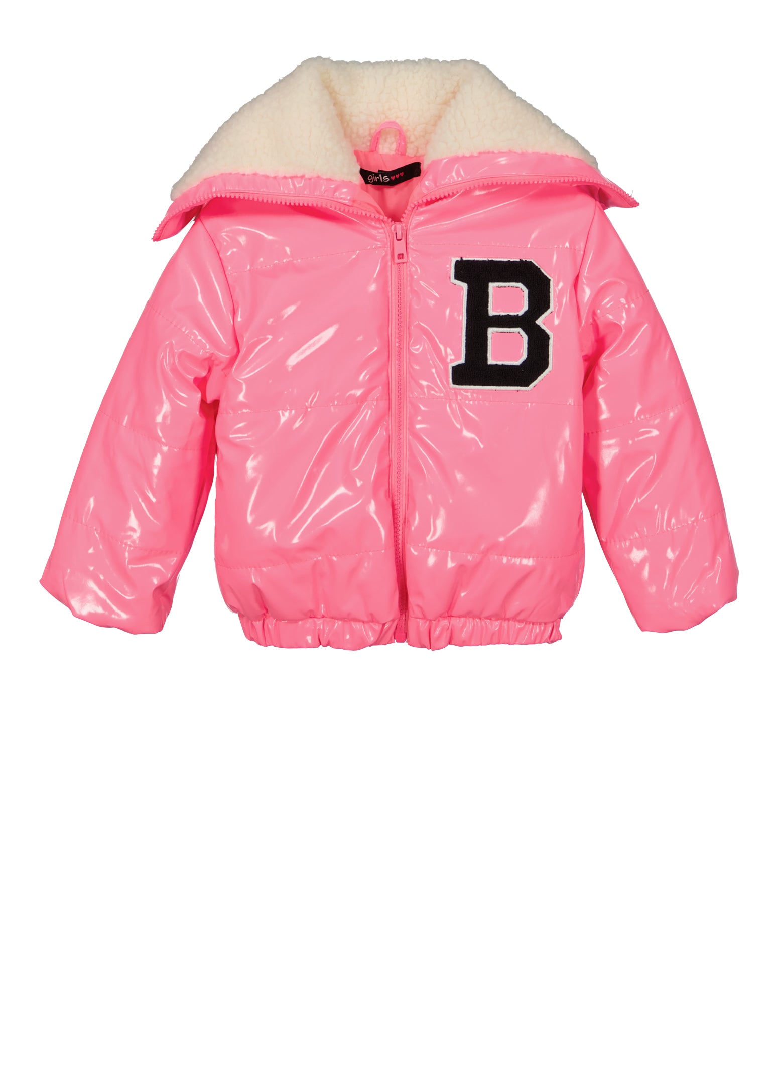 Pink sherpa clearance lined anorak