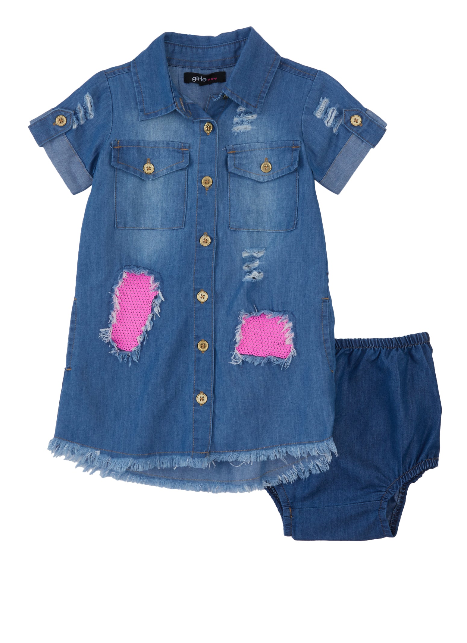 Buy Blue Tops & Tunics for Girls by KG FRENDZ Online | Ajio.com