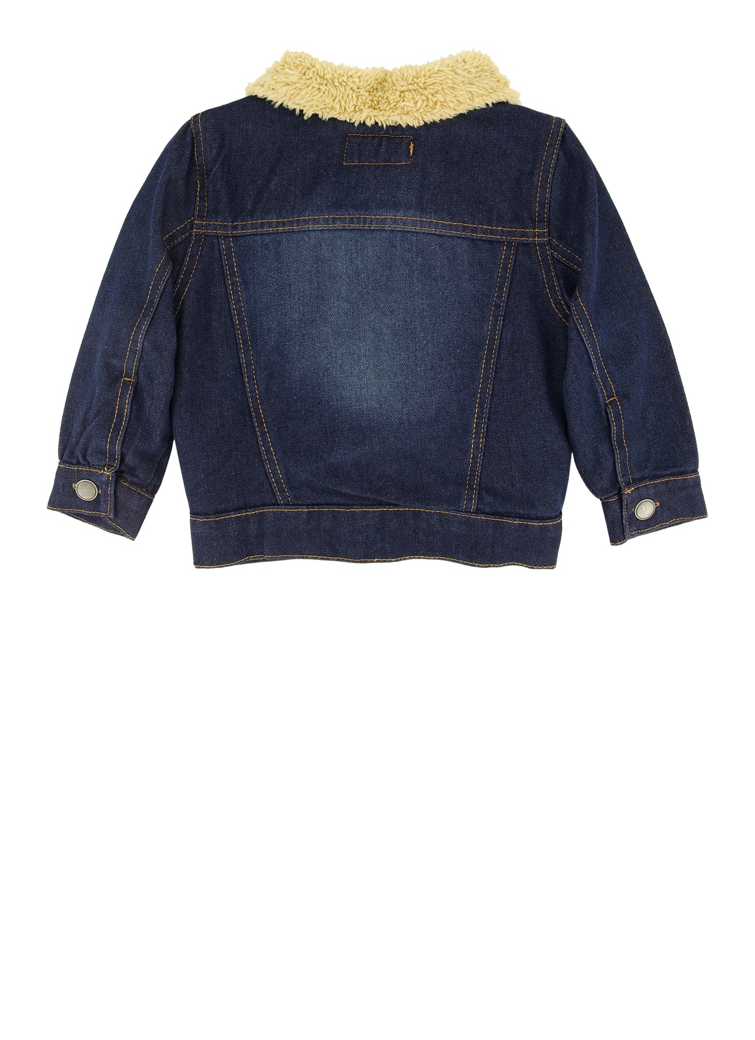 boys borg lined denim jacket