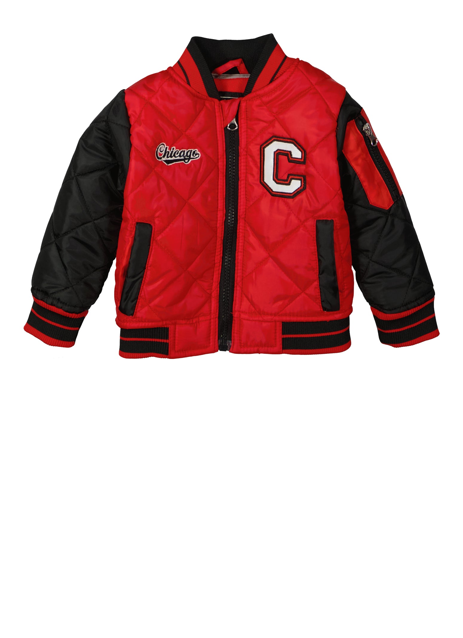 Baby Monogram Windbreaker Jacket in Red