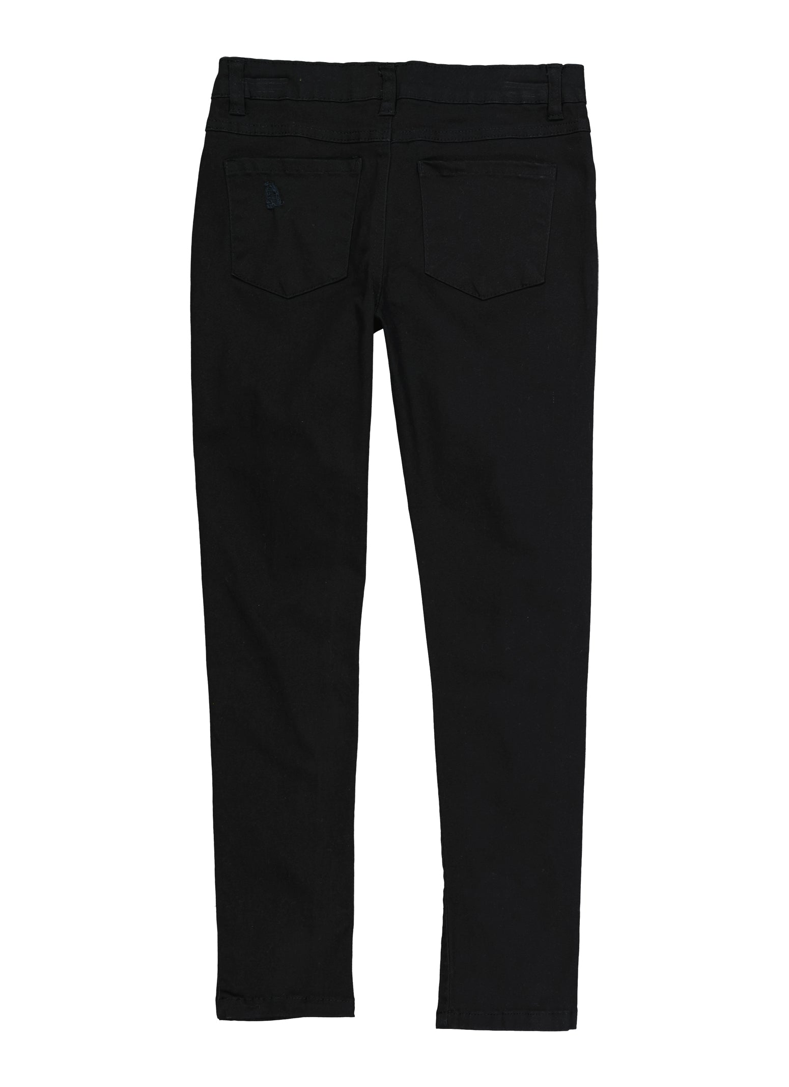 Casual Stretch Twill Pants - Black