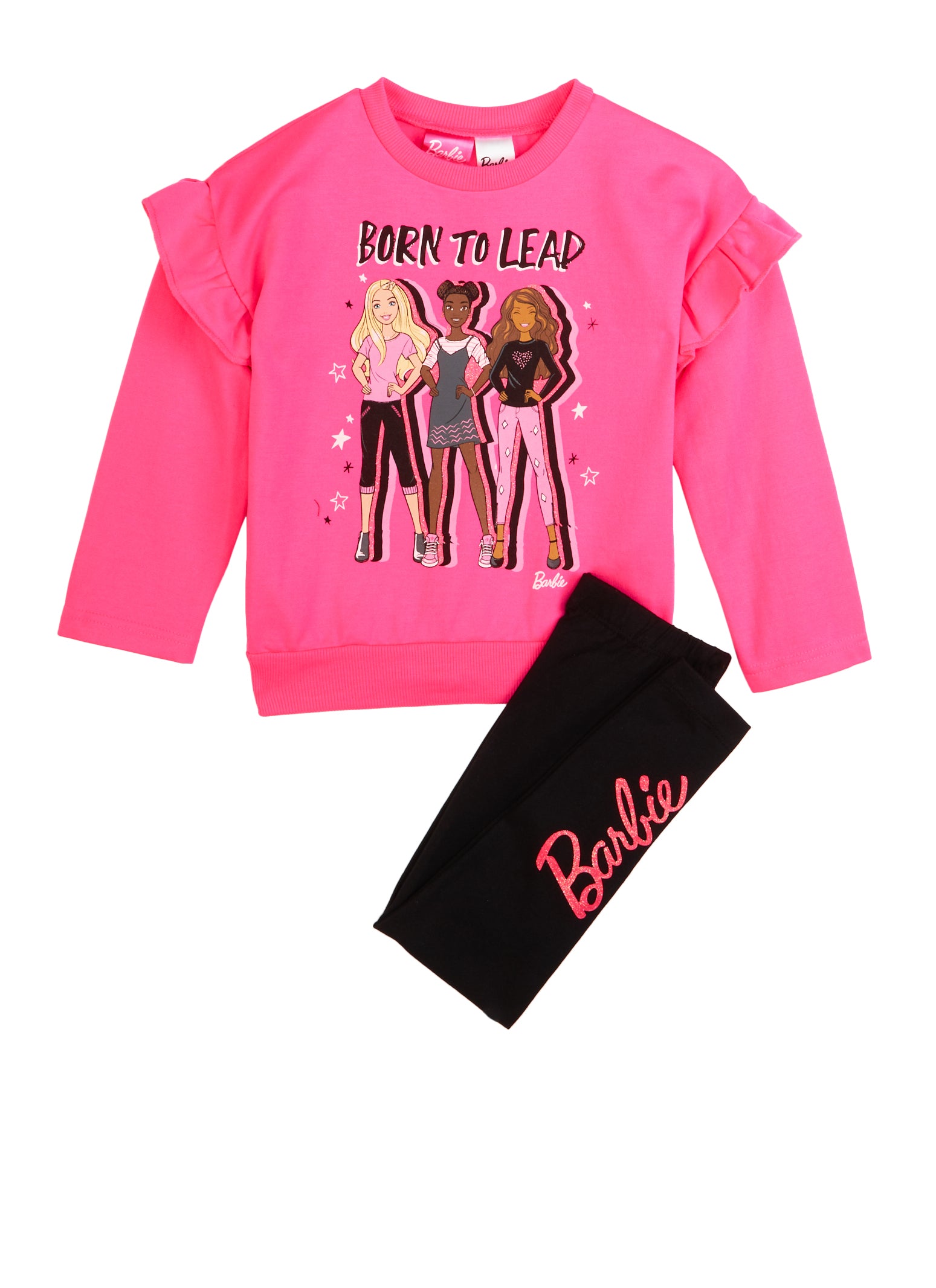 Barbie Girls T-Shirt and Leggings Set, Barbie Clothing for Girls