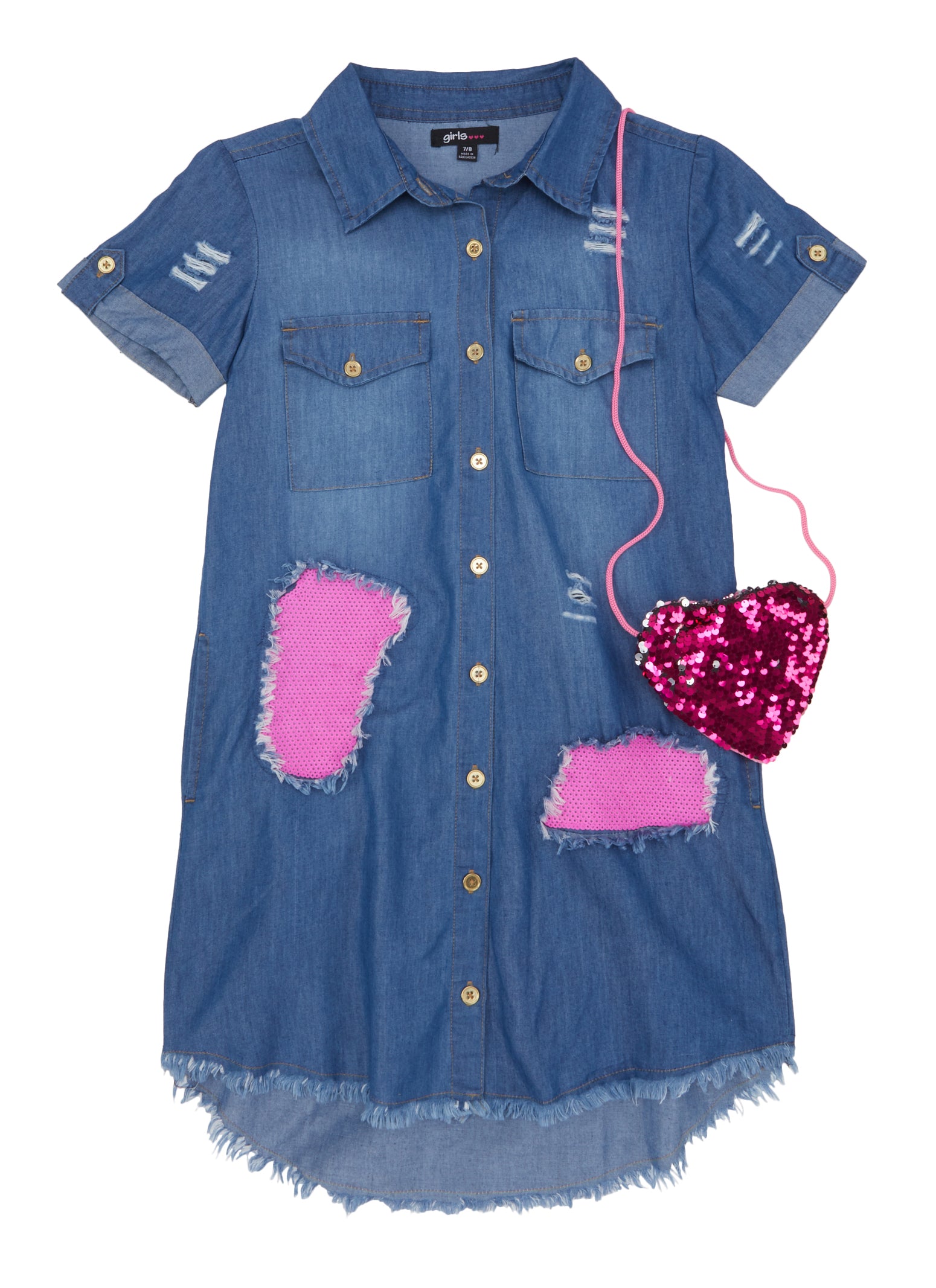 Kids Denim Vest Vacation Costume Outfit Tops Sleeveless Clothes Turn-Down  Jean | eBay